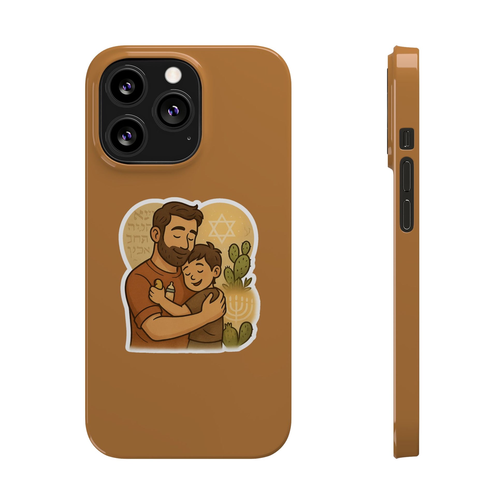 Dad Love Slim Phone Cases - American Zionist