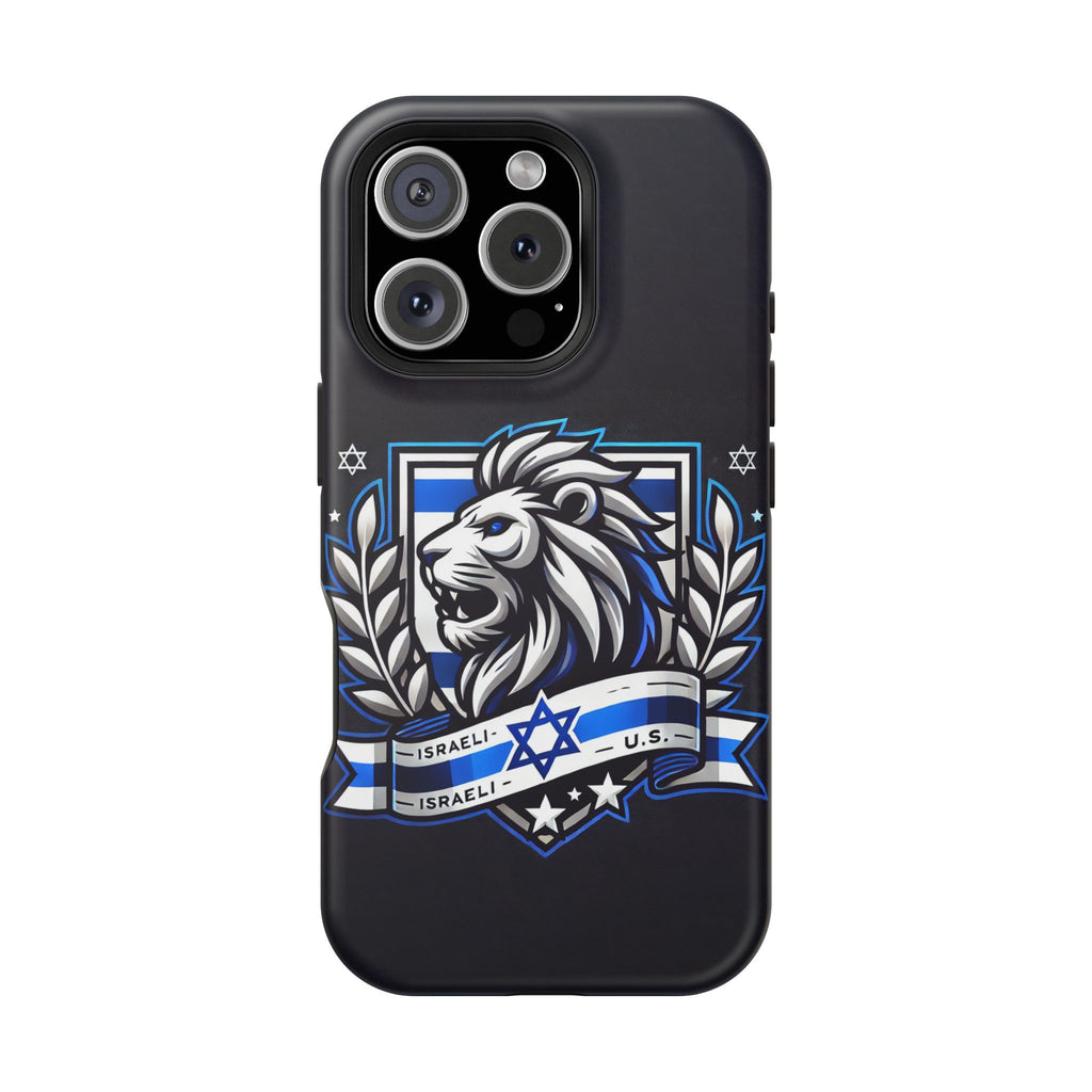 Lion of Judah Crest Magnetic Tough Cases - American Zionist