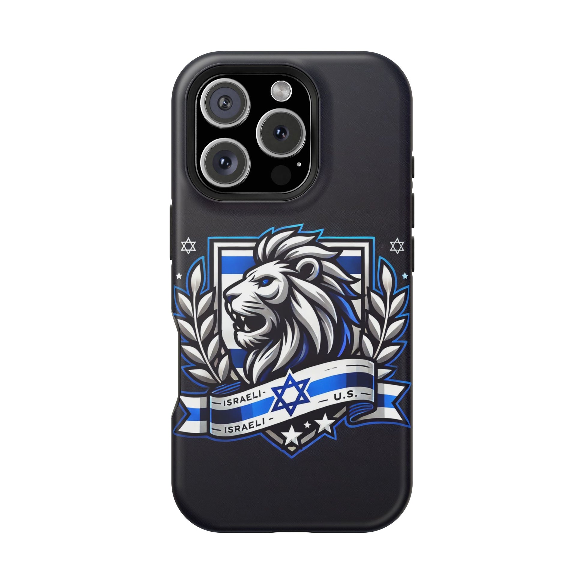 Lion of Judah Crest Magnetic Tough Cases - American Zionist