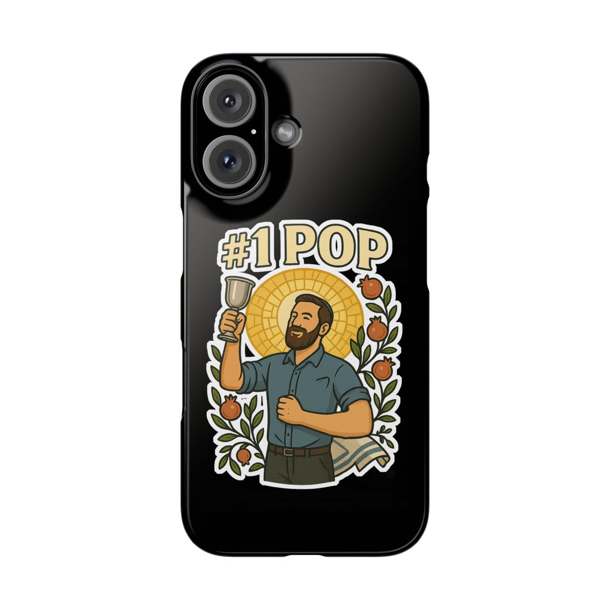 1 Pop Slim Phone Cases - American Zionist