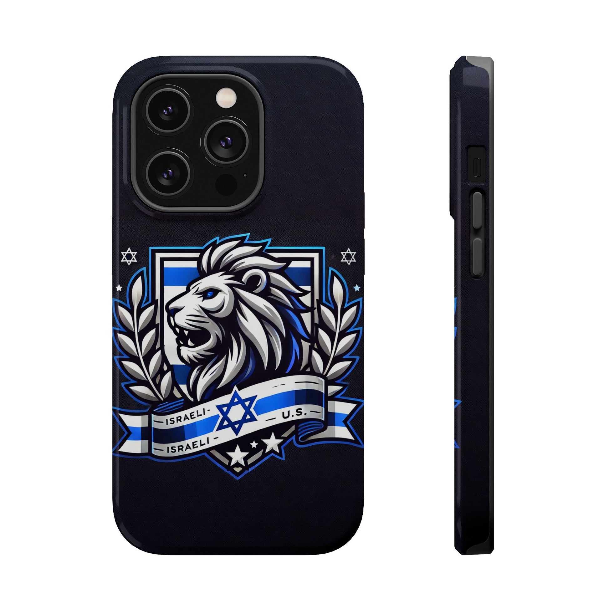 Lion of Judah Crest Magnetic Tough Cases - American Zionist