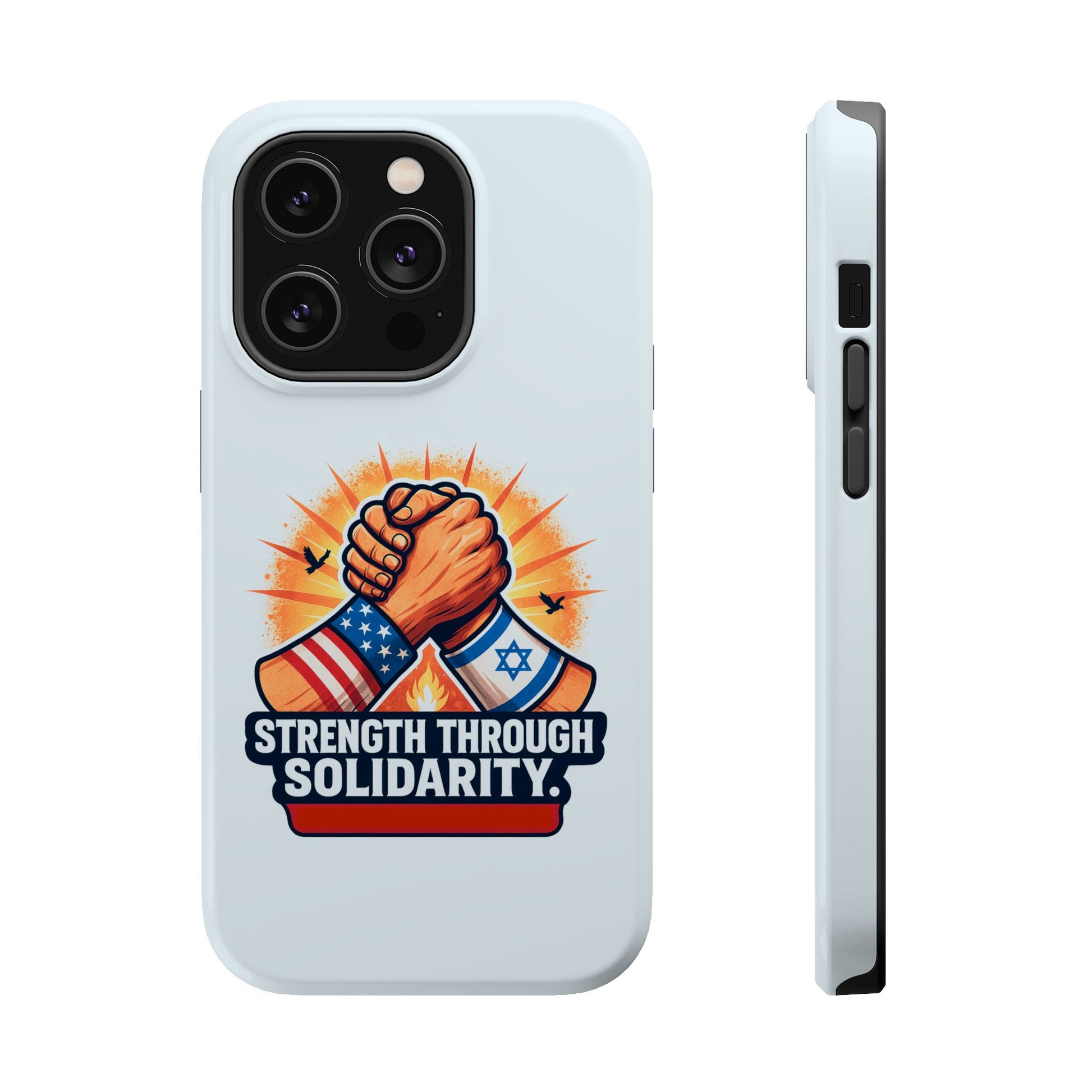 Strength Through Solidarity Magnetic Tough Cases - American Zionist