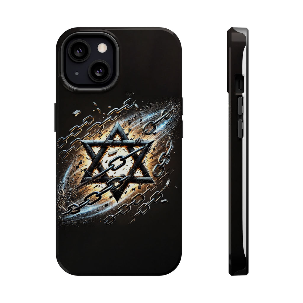 Galaxy Star of David Magnetic Tough Cases - American Zionist