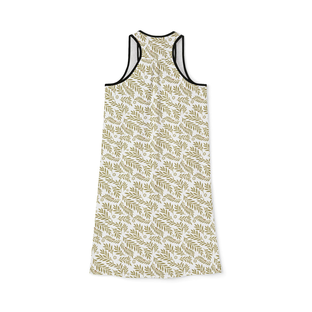 Olive Bloom Women's Racerback Dress (AOP) - American Zionist
