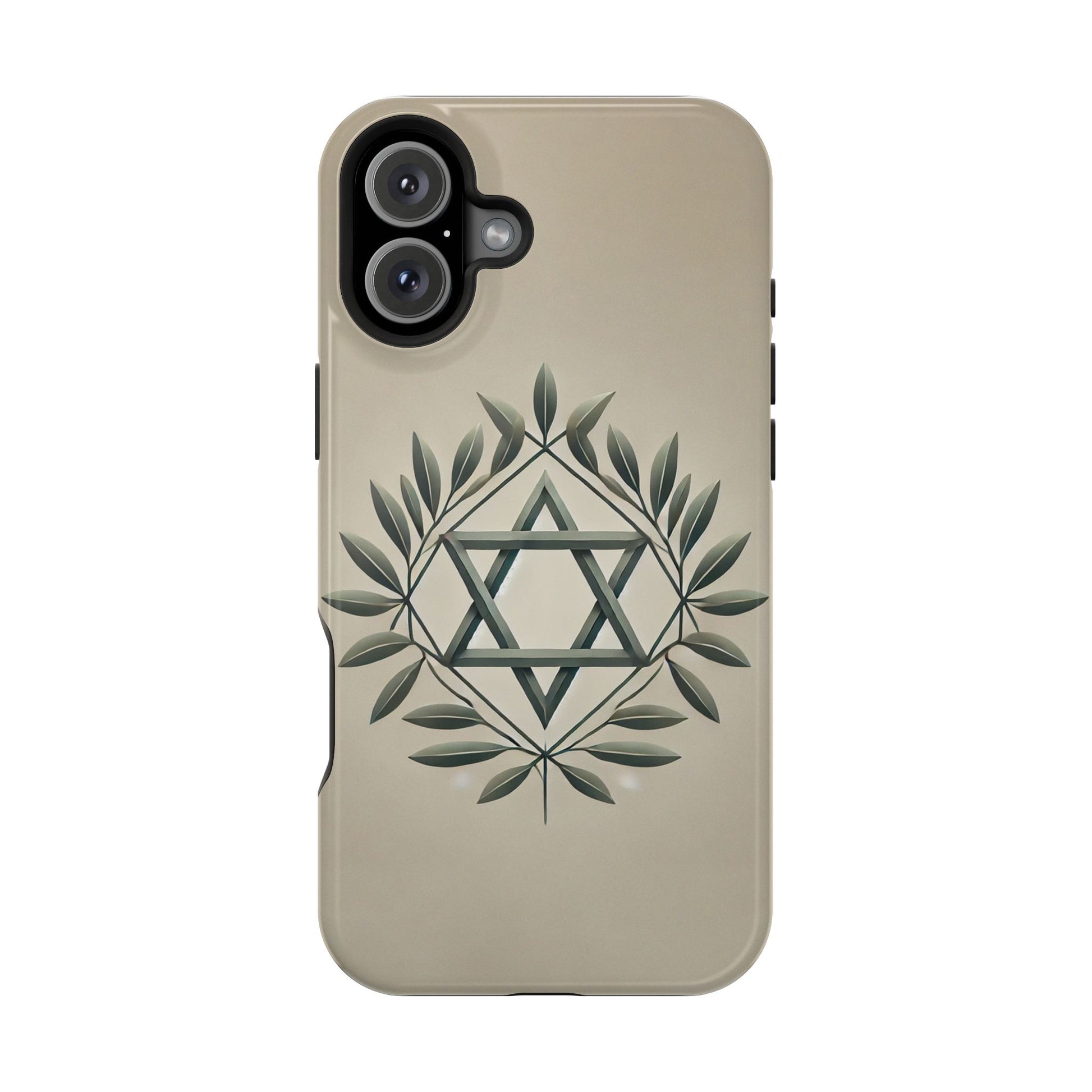 Olive and Star of David Magnetic Tough Cases - American Zionist