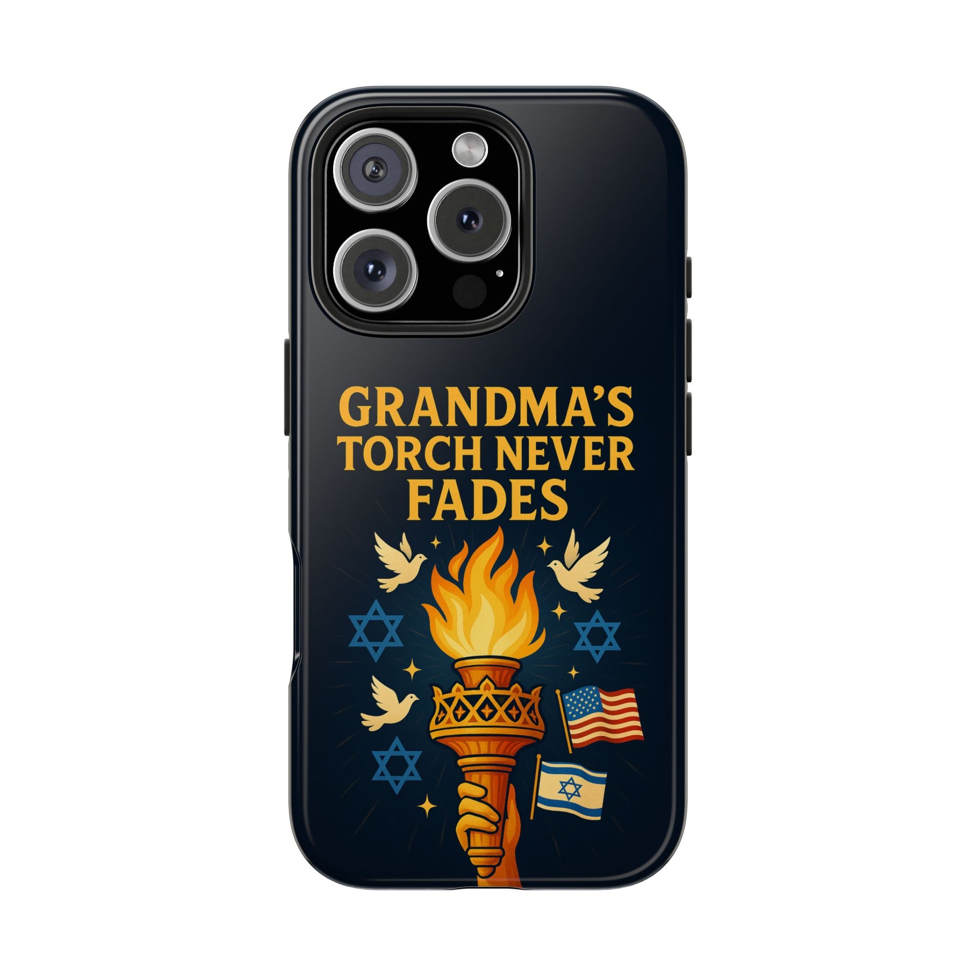Grandmas Touch Tough Phone Cases - American Zionist