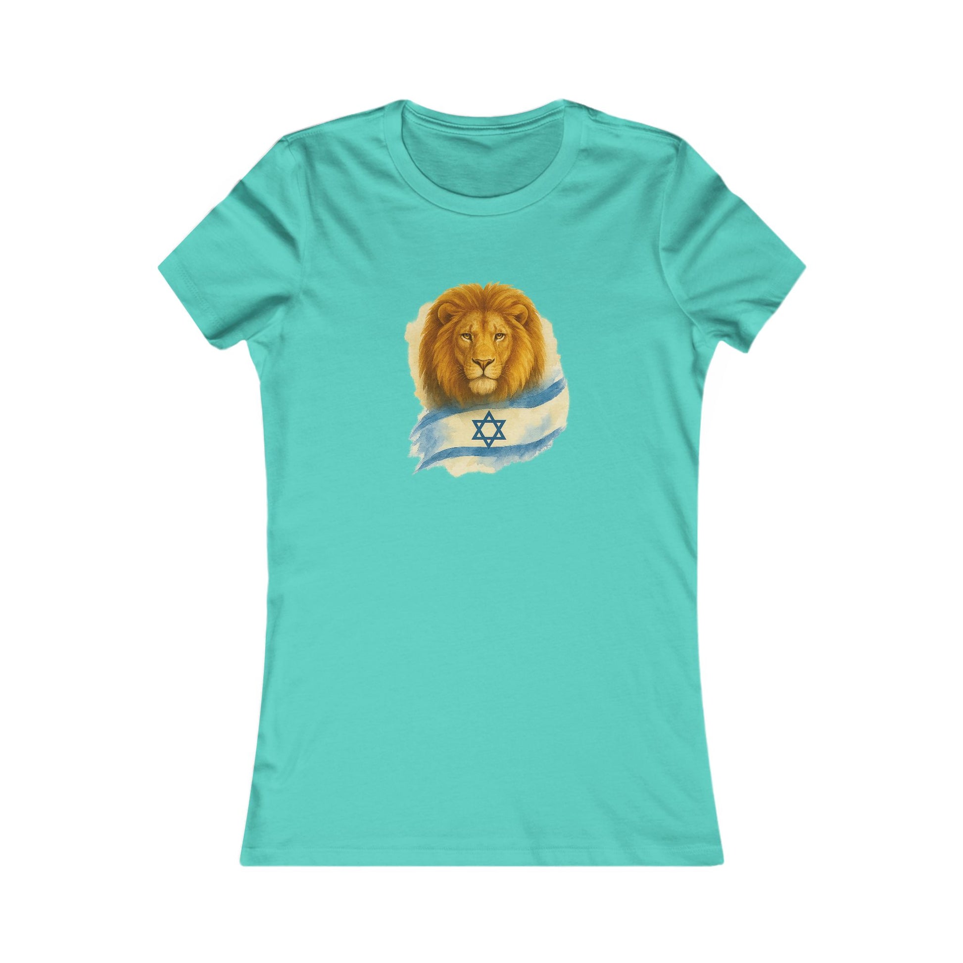 Lion Of Israel Women's Favorite Tee - American Zionist