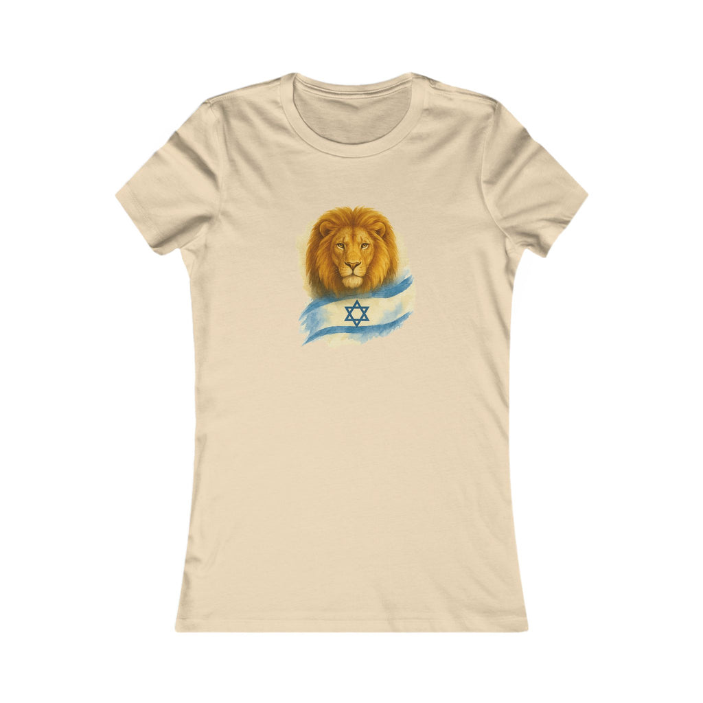 Lion Of Israel Women's Favorite Tee - American Zionist