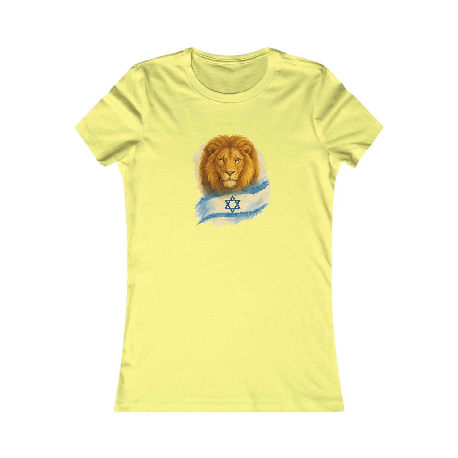 Lion Of Israel Women's Favorite Tee - American Zionist