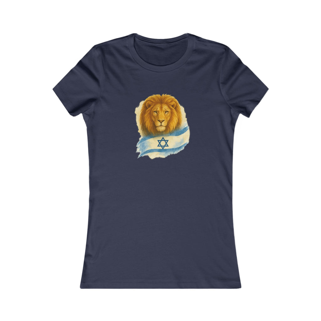 Lion Of Israel Women's Favorite Tee - American Zionist