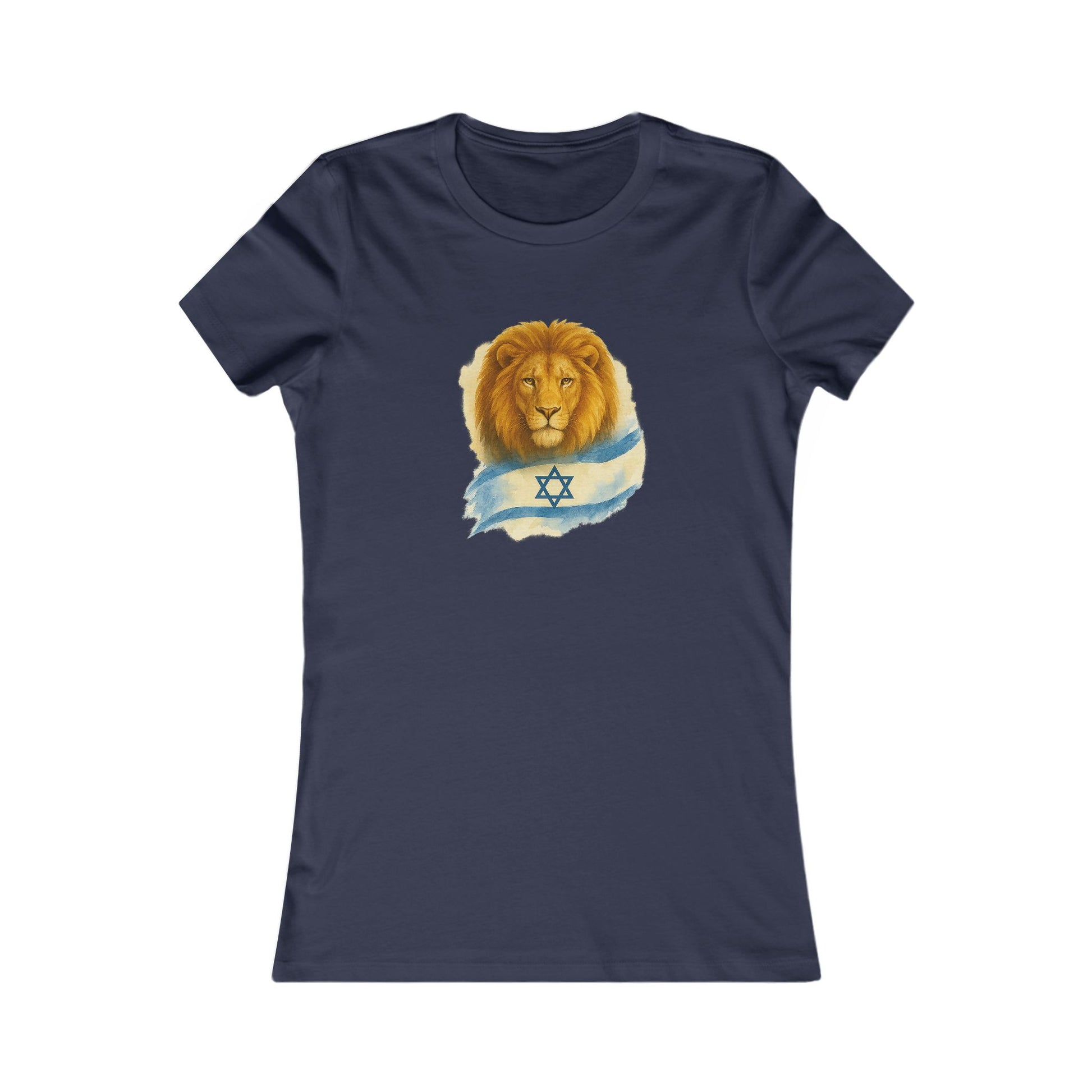 Lion Of Israel Women's Favorite Tee - American Zionist