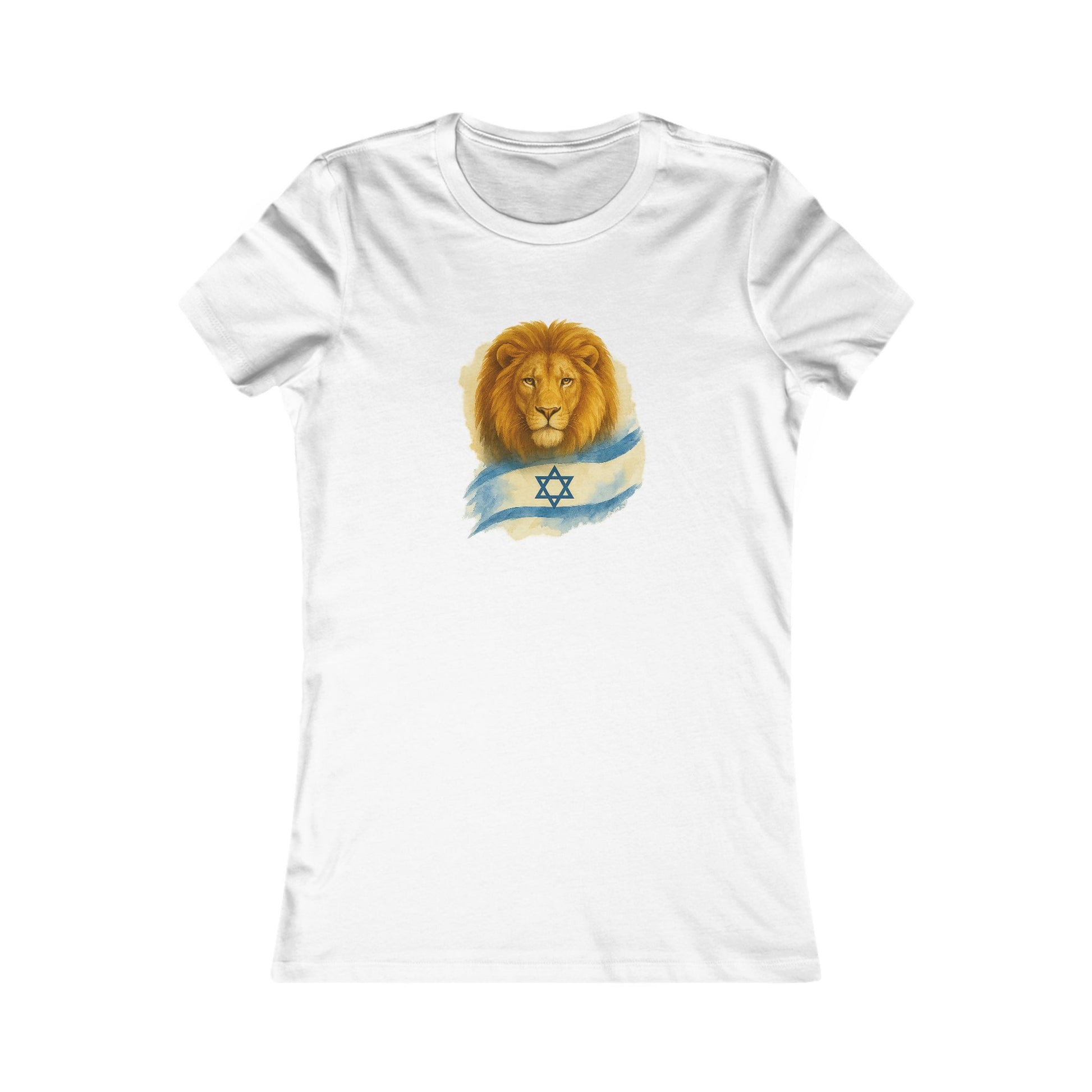 Lion Of Israel Women's Favorite Tee - American Zionist