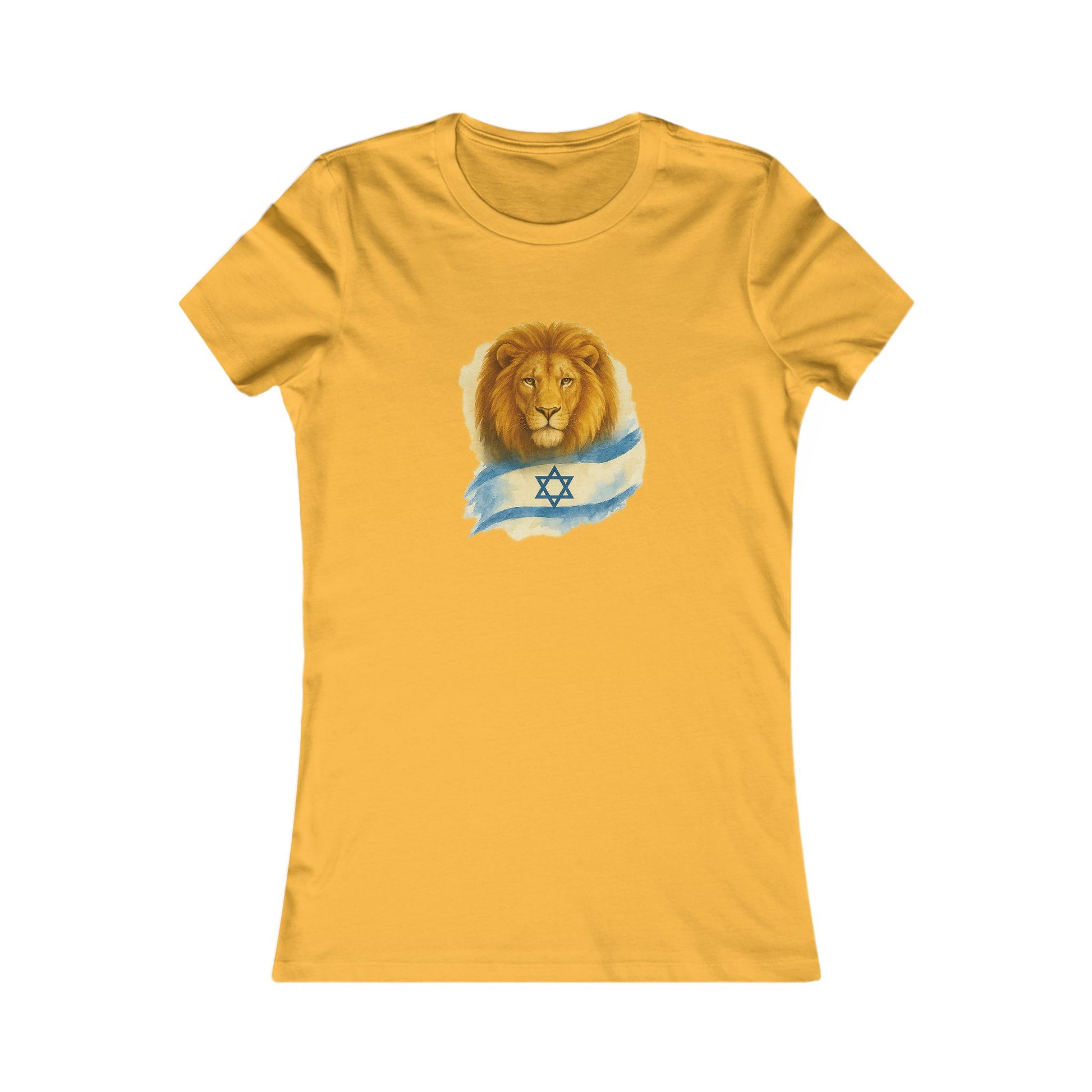 Lion Of Israel Women's Favorite Tee - American Zionist