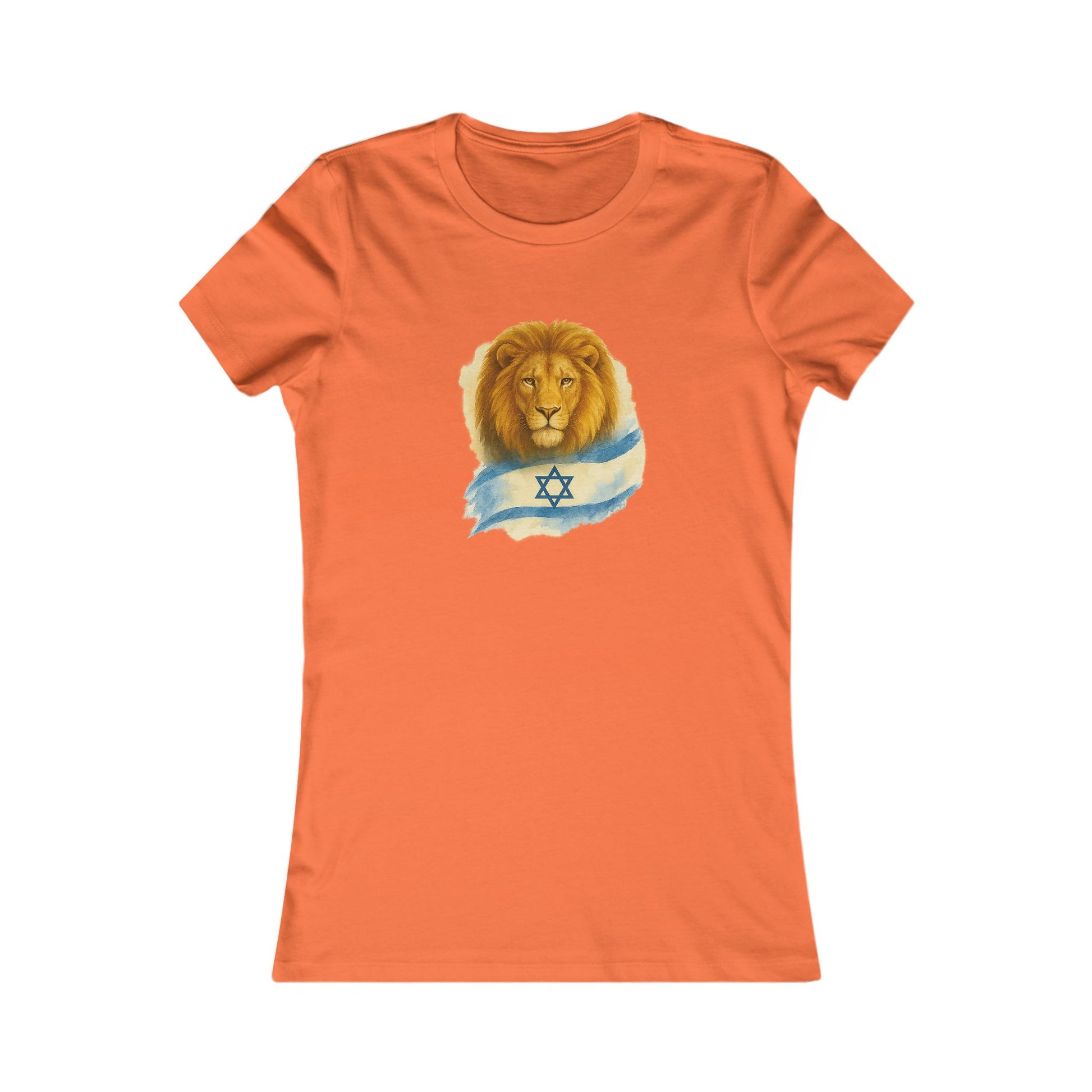 Lion Of Israel Women's Favorite Tee - American Zionist