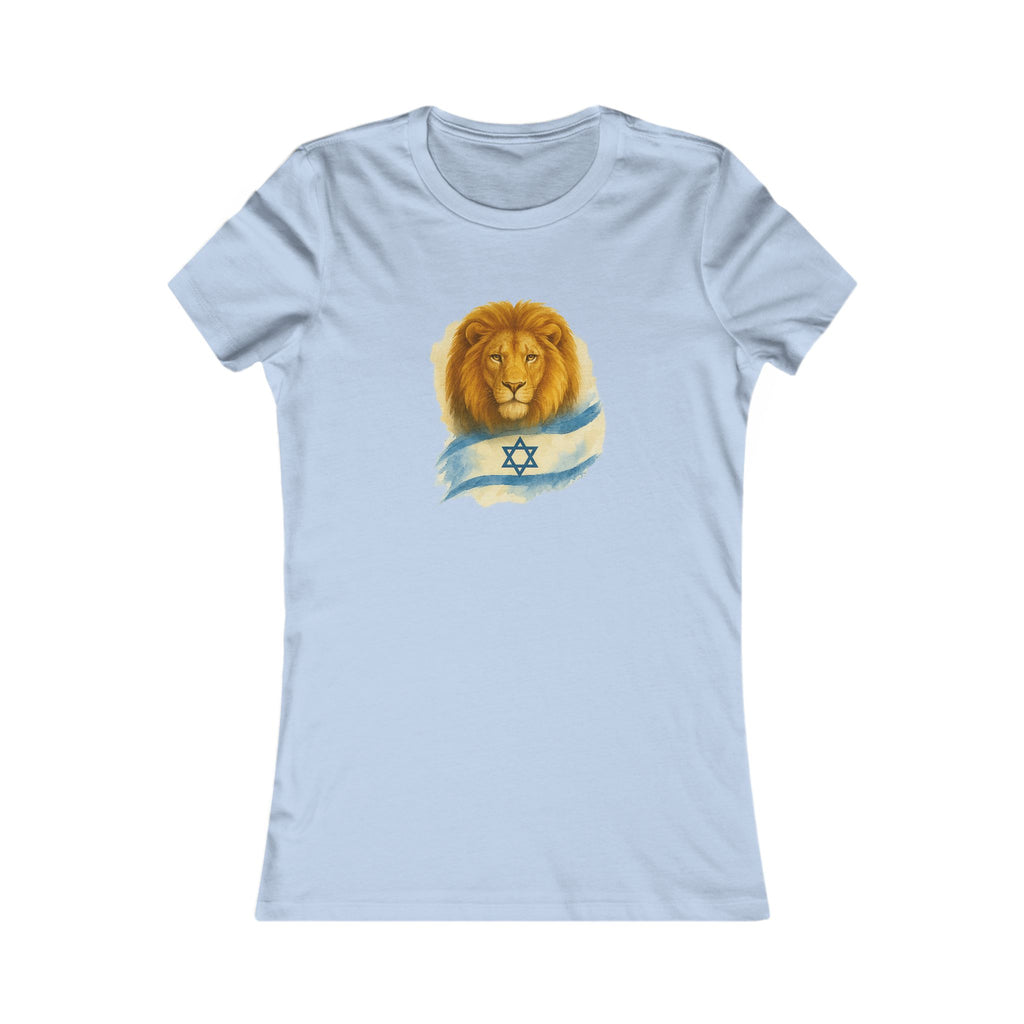 Lion Of Israel Women's Favorite Tee - American Zionist