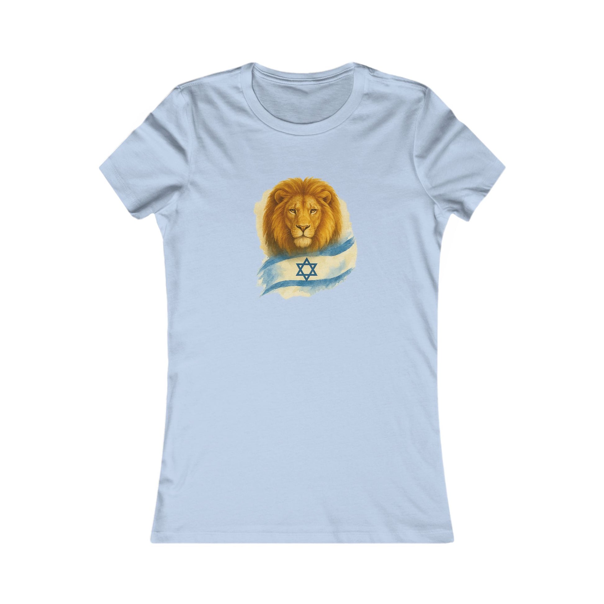 Lion Of Israel Women's Favorite Tee - American Zionist