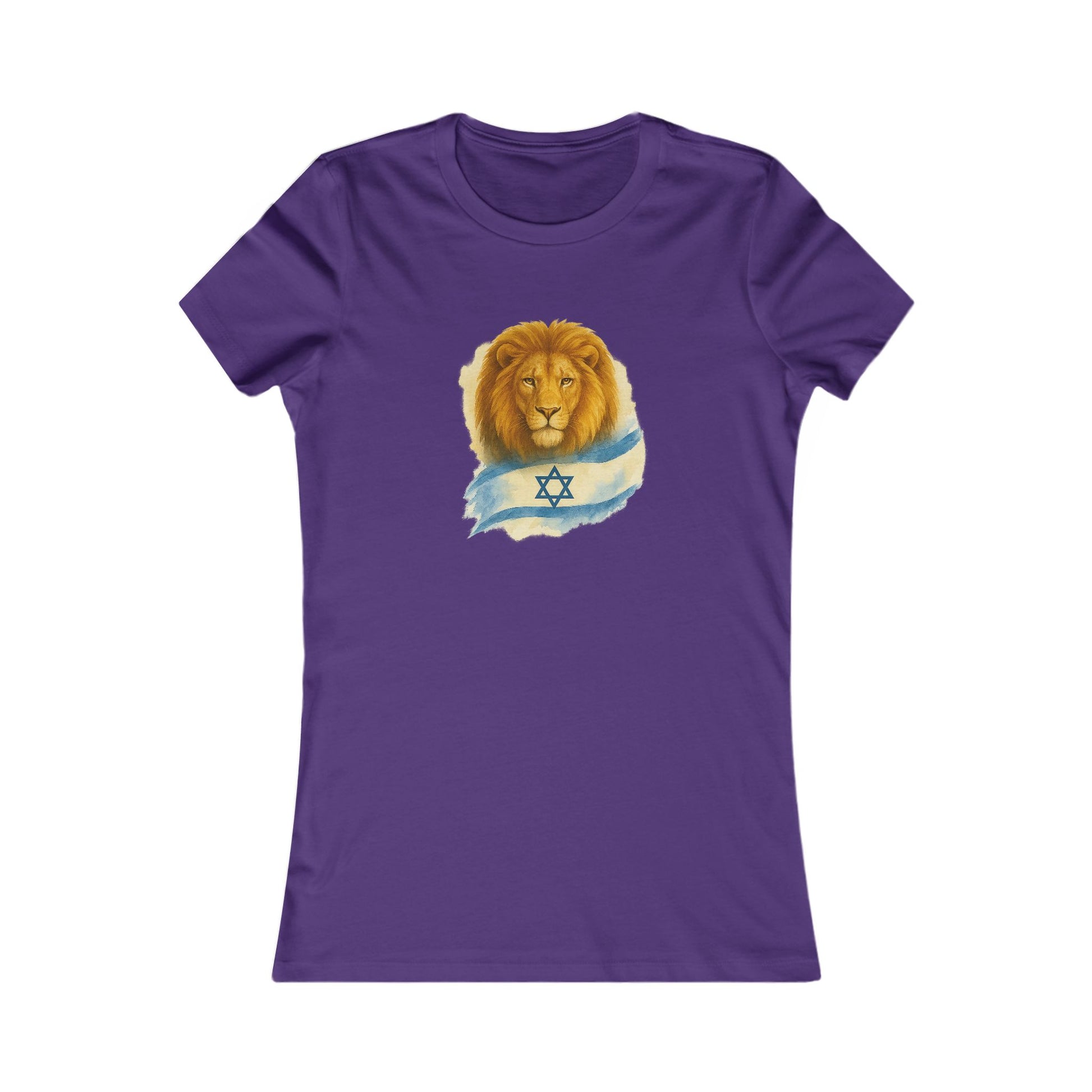 Lion Of Israel Women's Favorite Tee - American Zionist