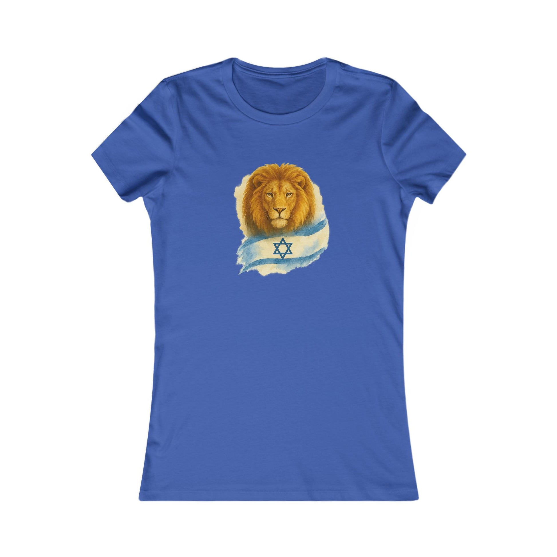 Lion Of Israel Women's Favorite Tee - American Zionist