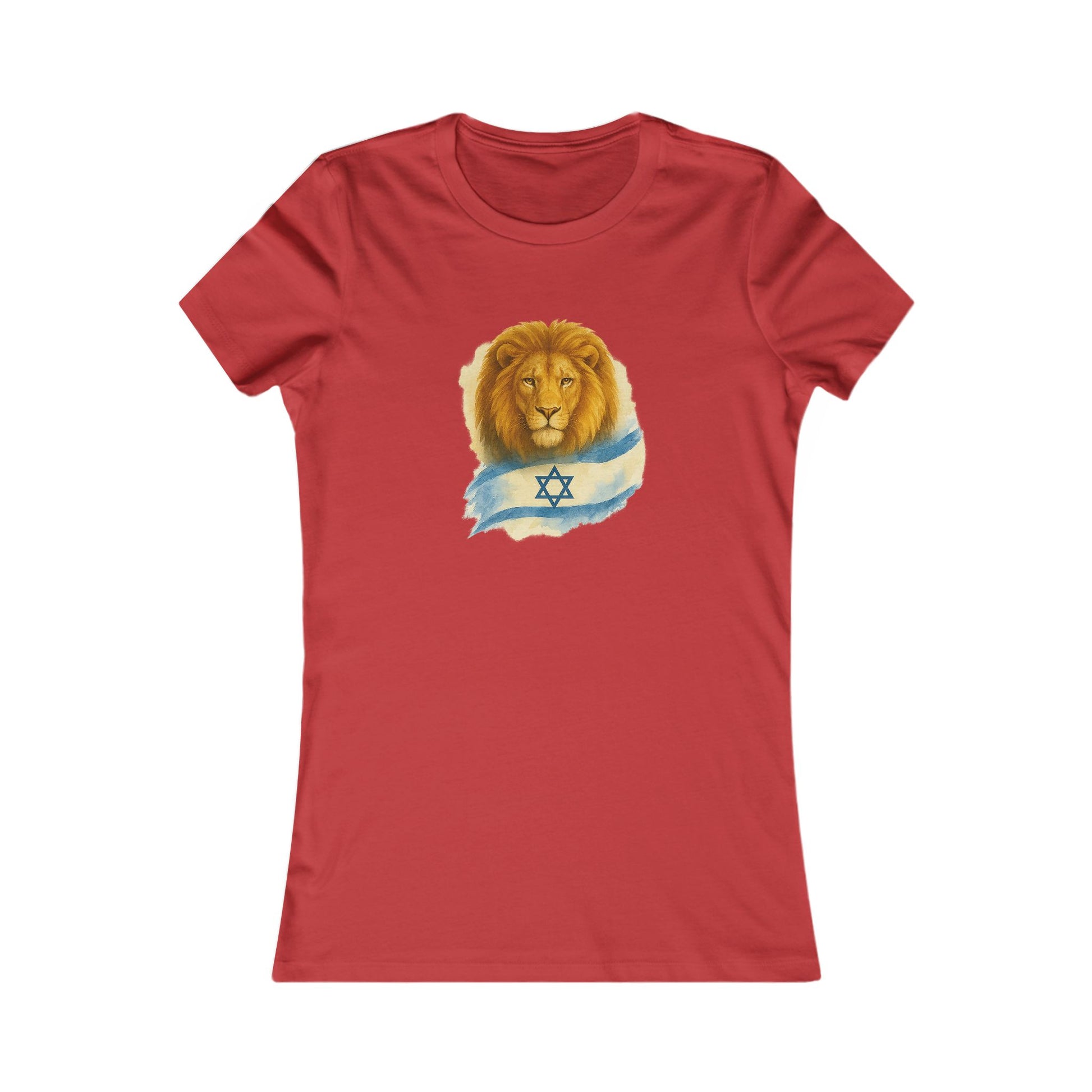 Lion Of Israel Women's Favorite Tee - American Zionist
