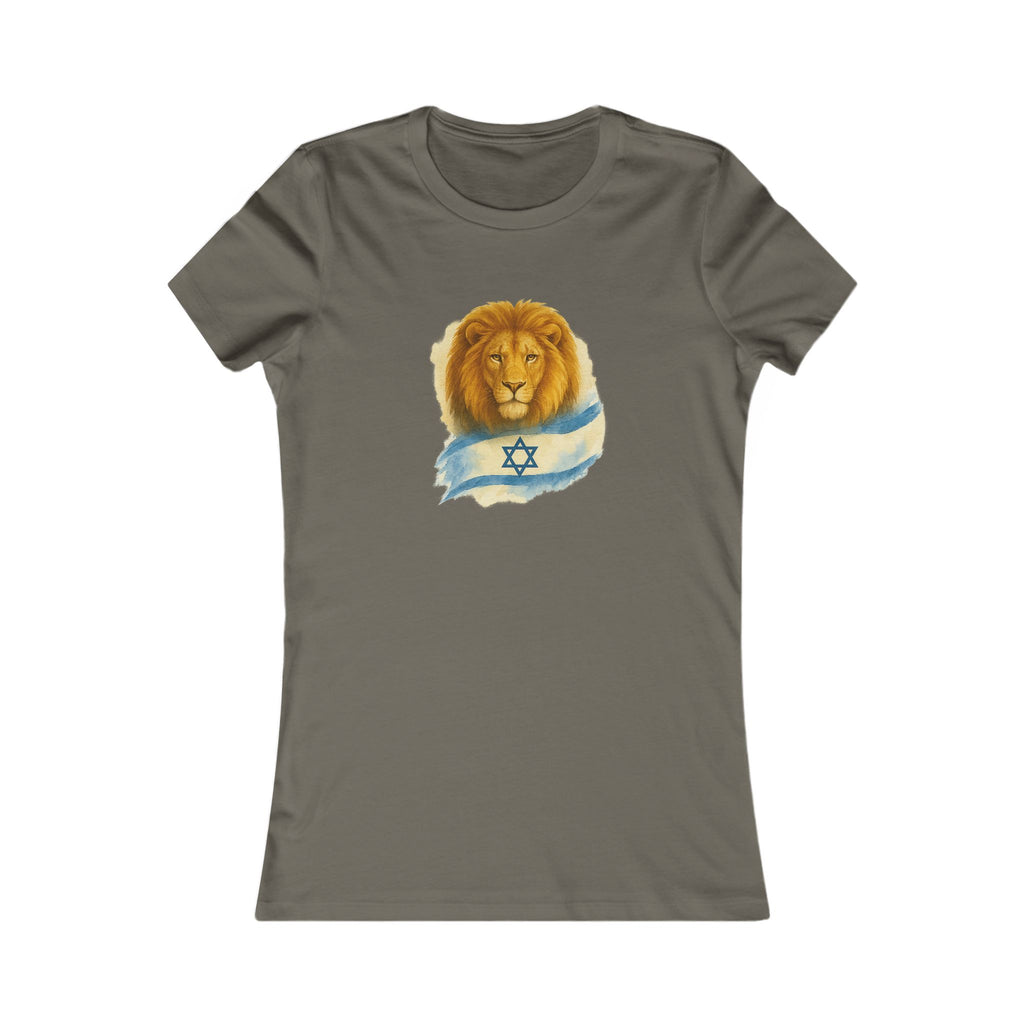 Lion Of Israel Women's Favorite Tee - American Zionist