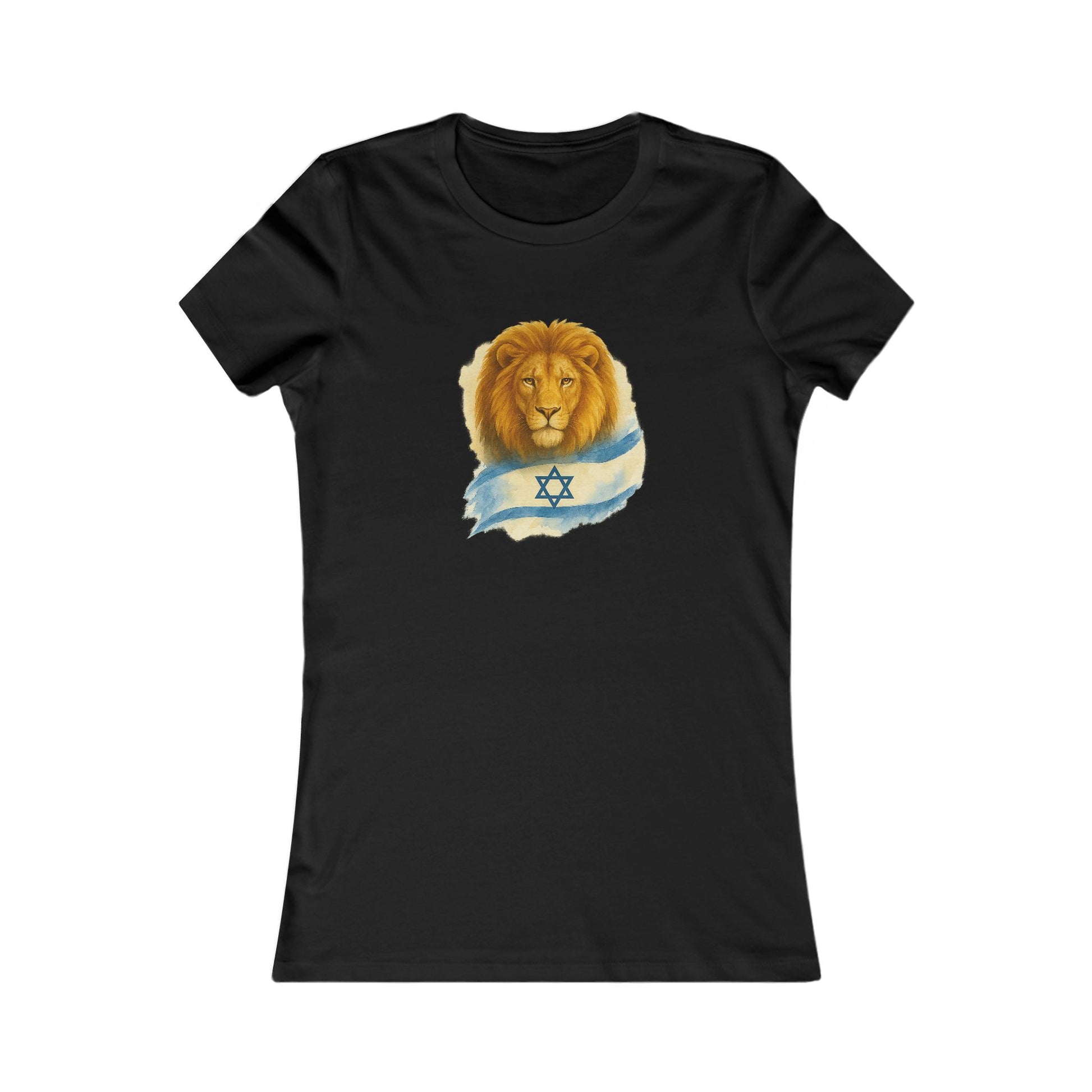 Lion Of Israel Women's Favorite Tee - American Zionist