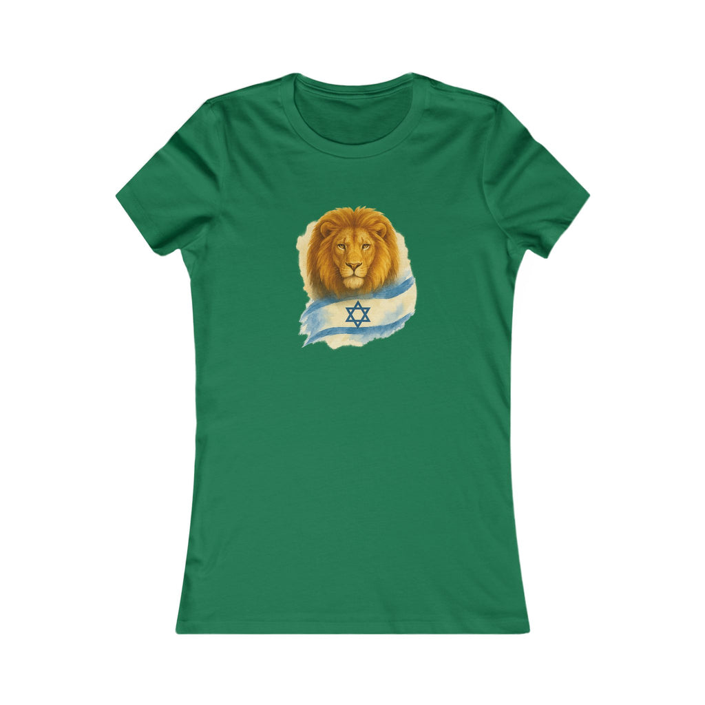 Lion Of Israel Women's Favorite Tee - American Zionist