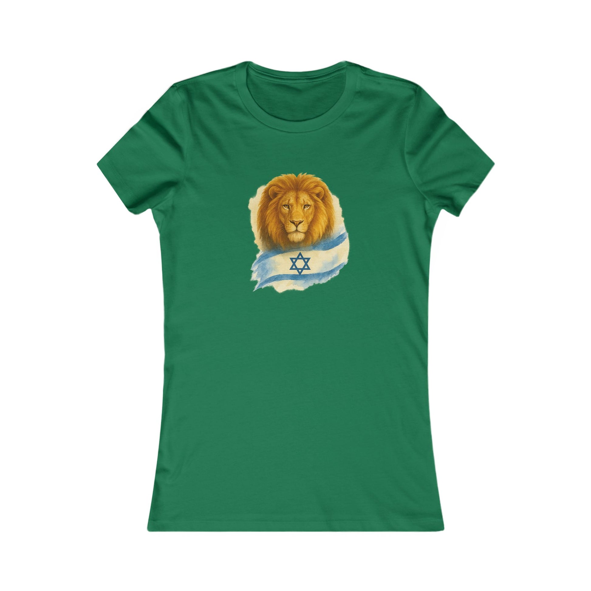 Lion Of Israel Women's Favorite Tee - American Zionist