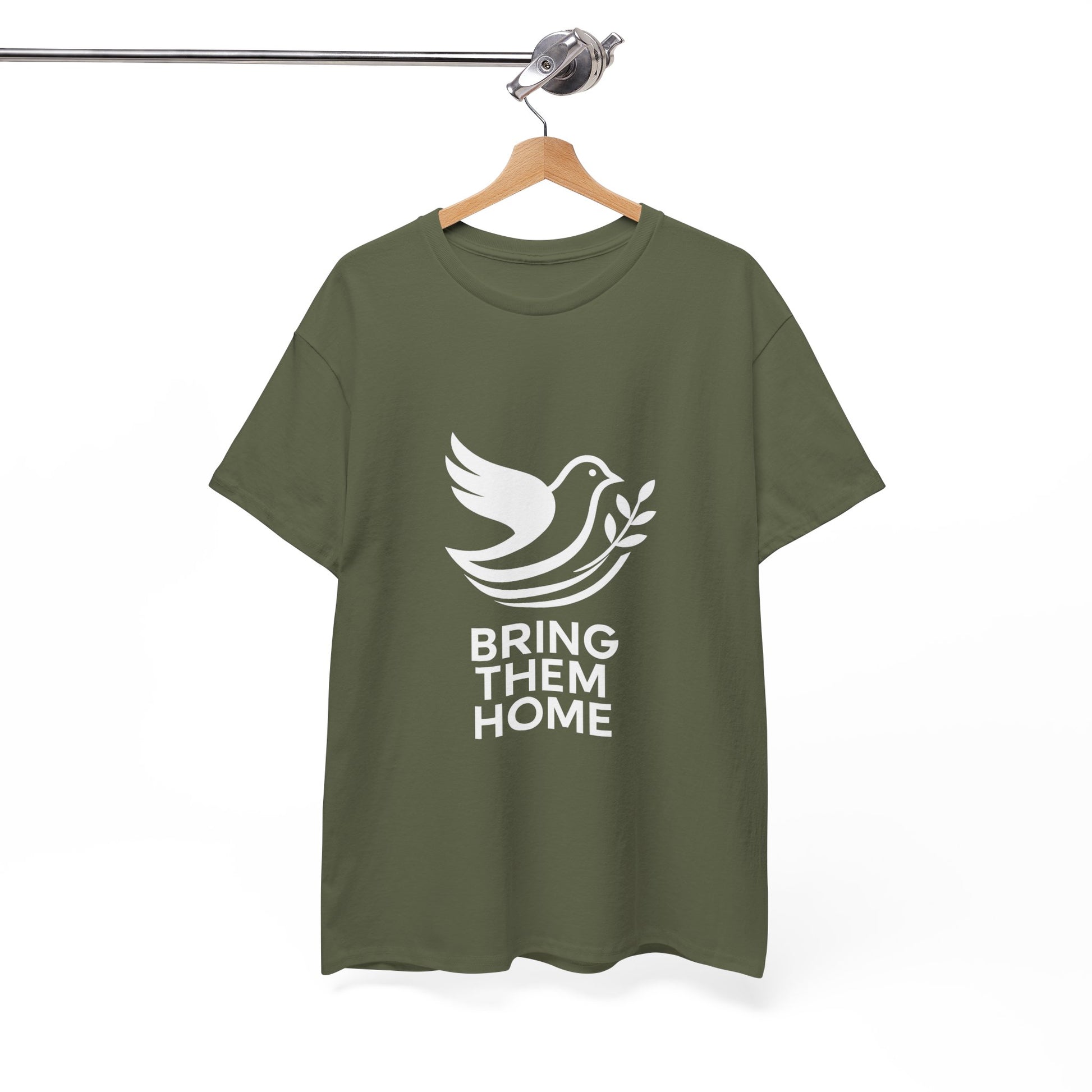 Dove Bring Them Home Unisex Heavy Cotton Tee - American Zionist