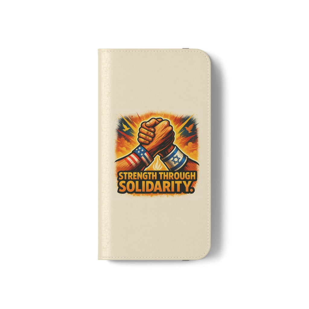 Strength Through Solidarity Flip Cases - American Zionist