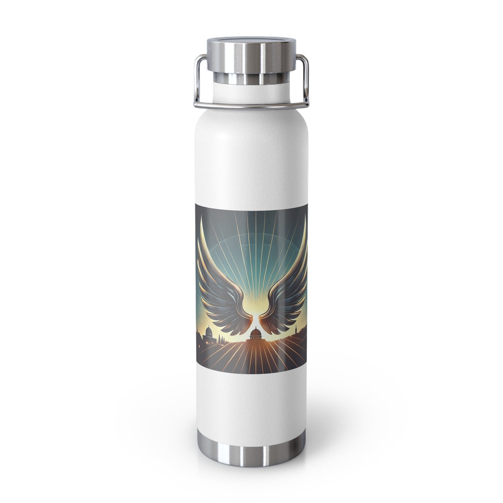 Sunrise Wings Copper Vacuum Insulated Bottle, 22oz