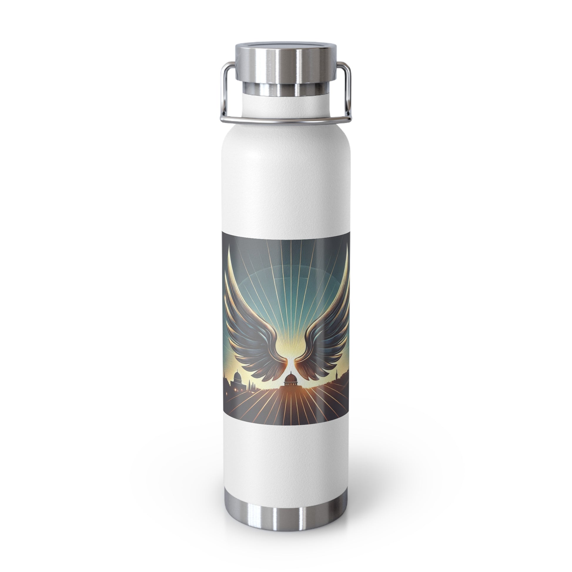 Sunrise Wings Copper Vacuum Insulated Bottle, 22oz