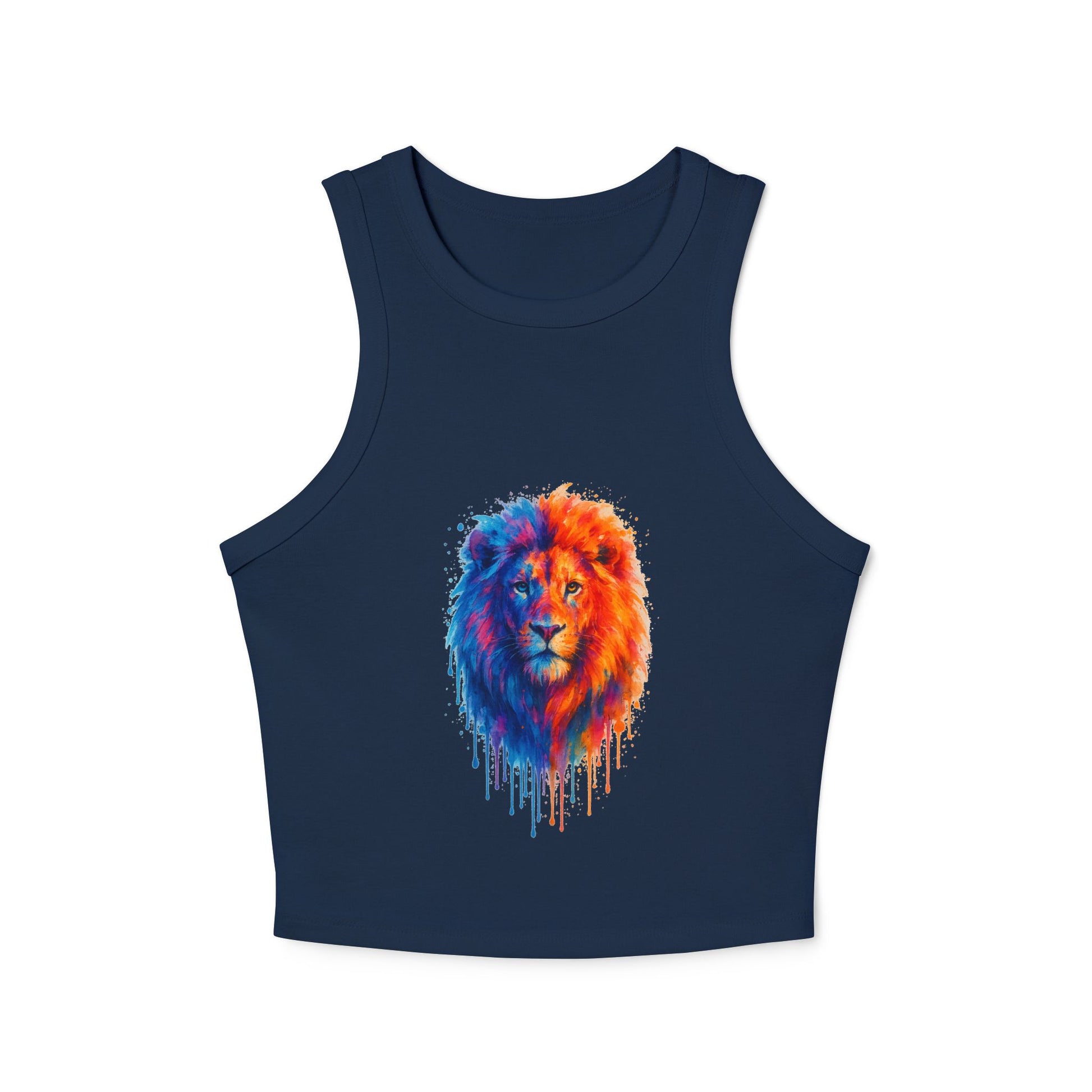 Judah Unleashed Women's Micro Rib Racer Tank Top - American Zionist