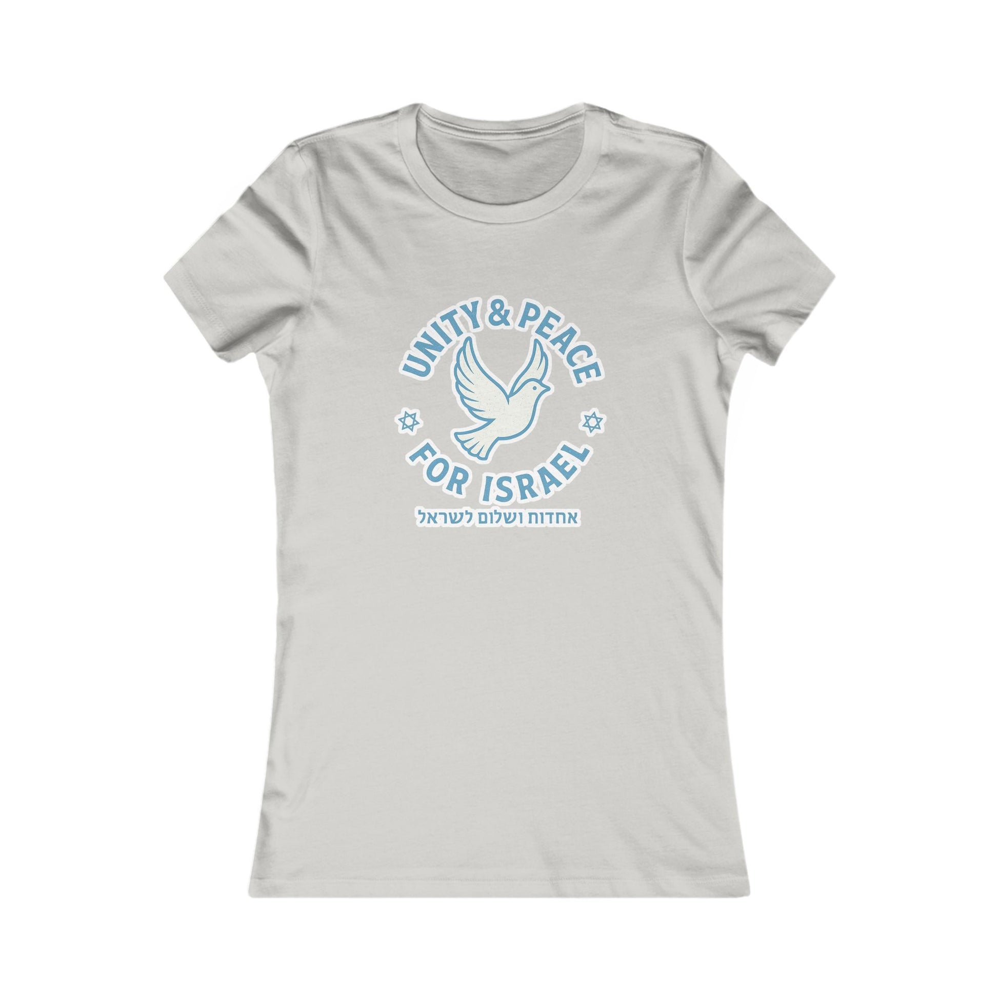 Unity Peace For Israel Women's Favorite Tee - American Zionist