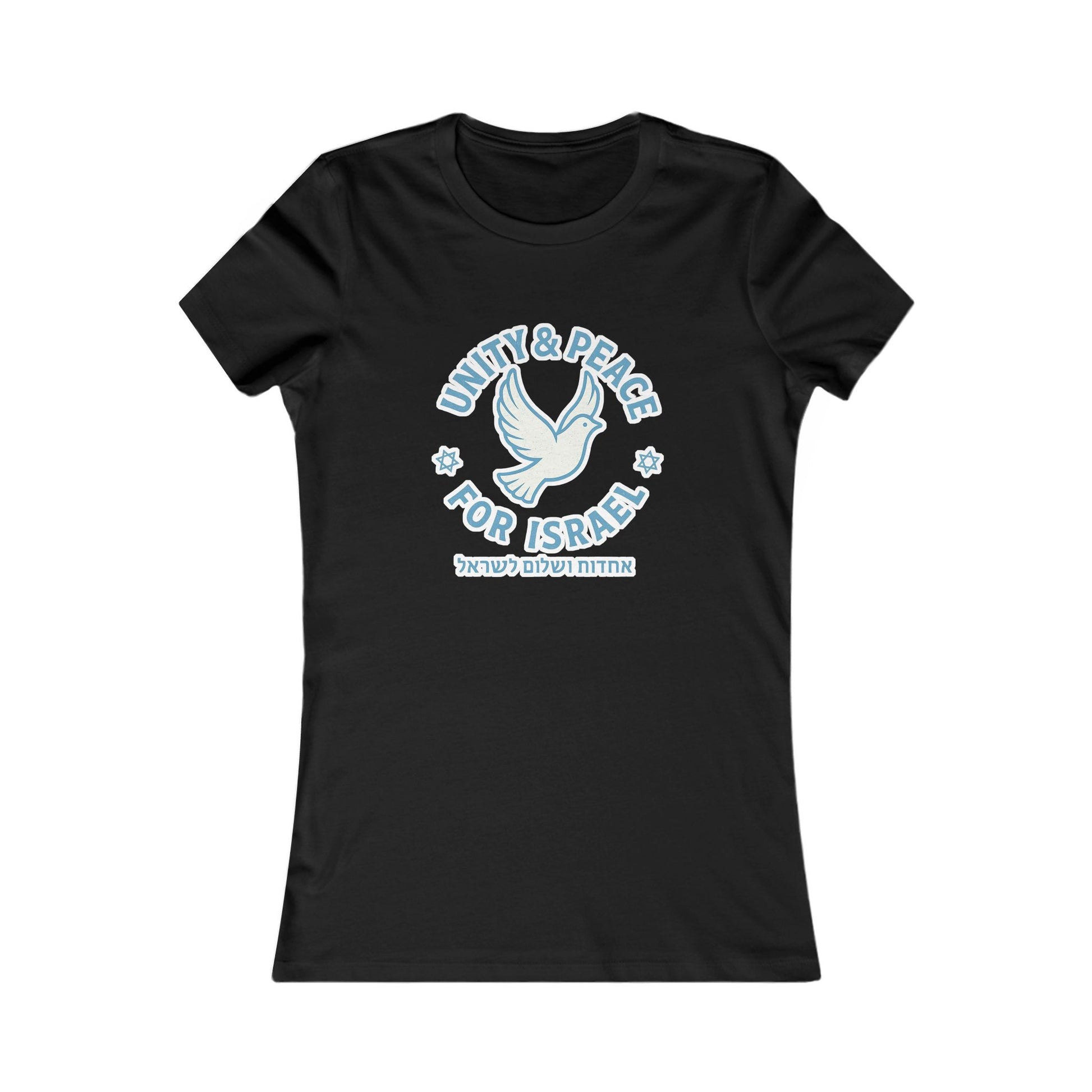 Unity Peace For Israel Women's Favorite Tee - American Zionist