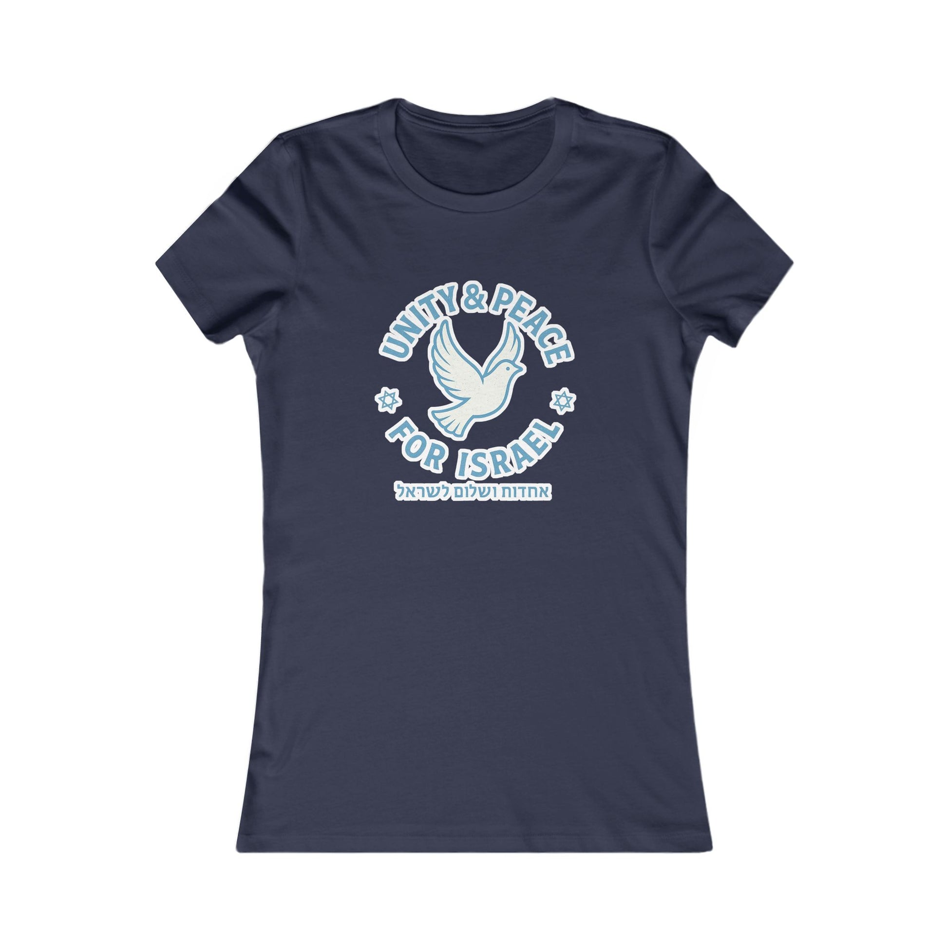 Unity Peace For Israel Women's Favorite Tee - American Zionist