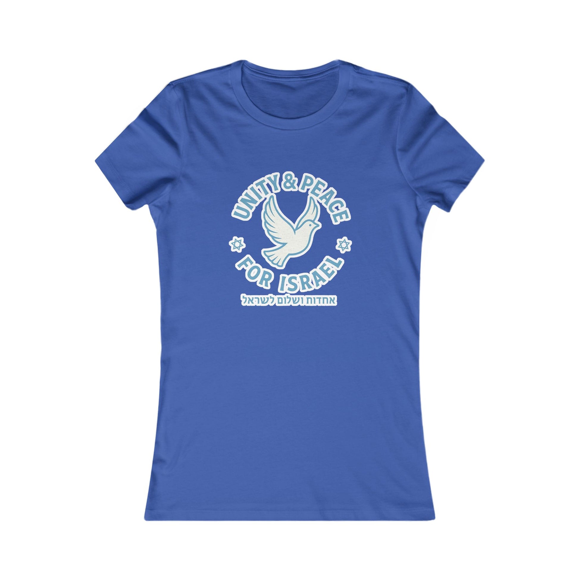 Unity Peace For Israel Women's Favorite Tee - American Zionist