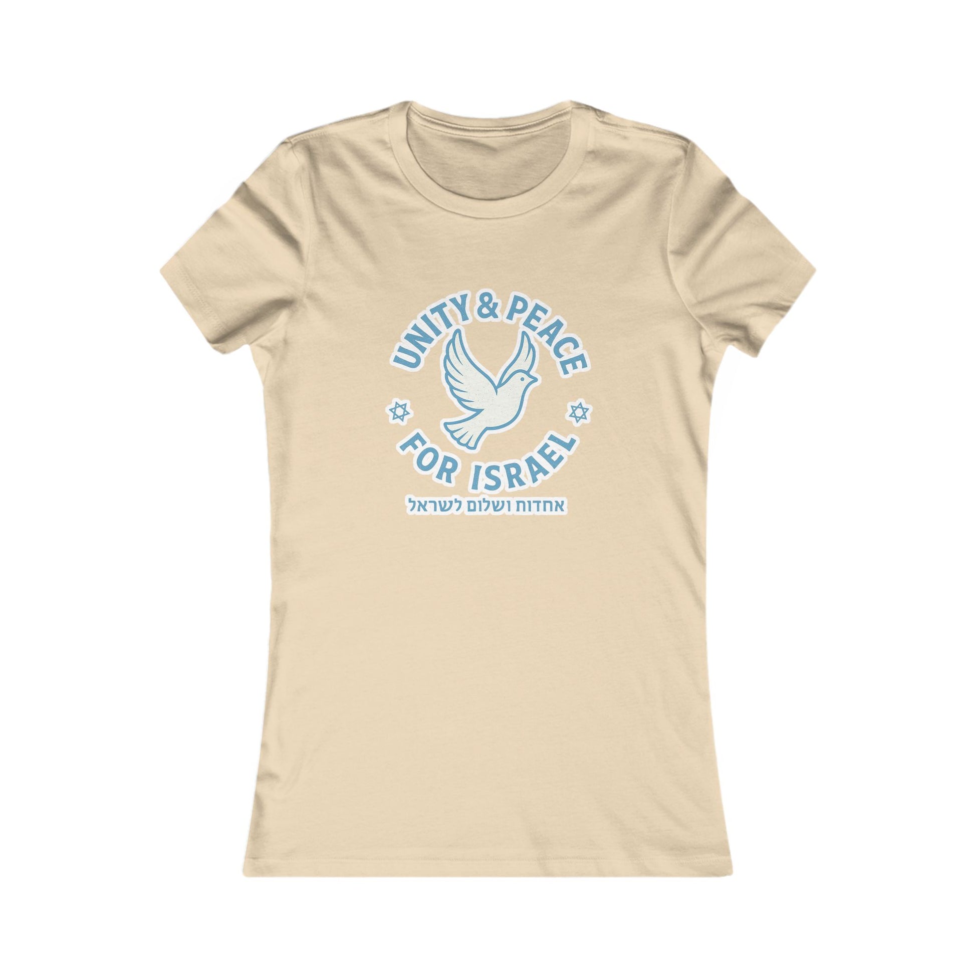 Unity Peace For Israel Women's Favorite Tee - American Zionist