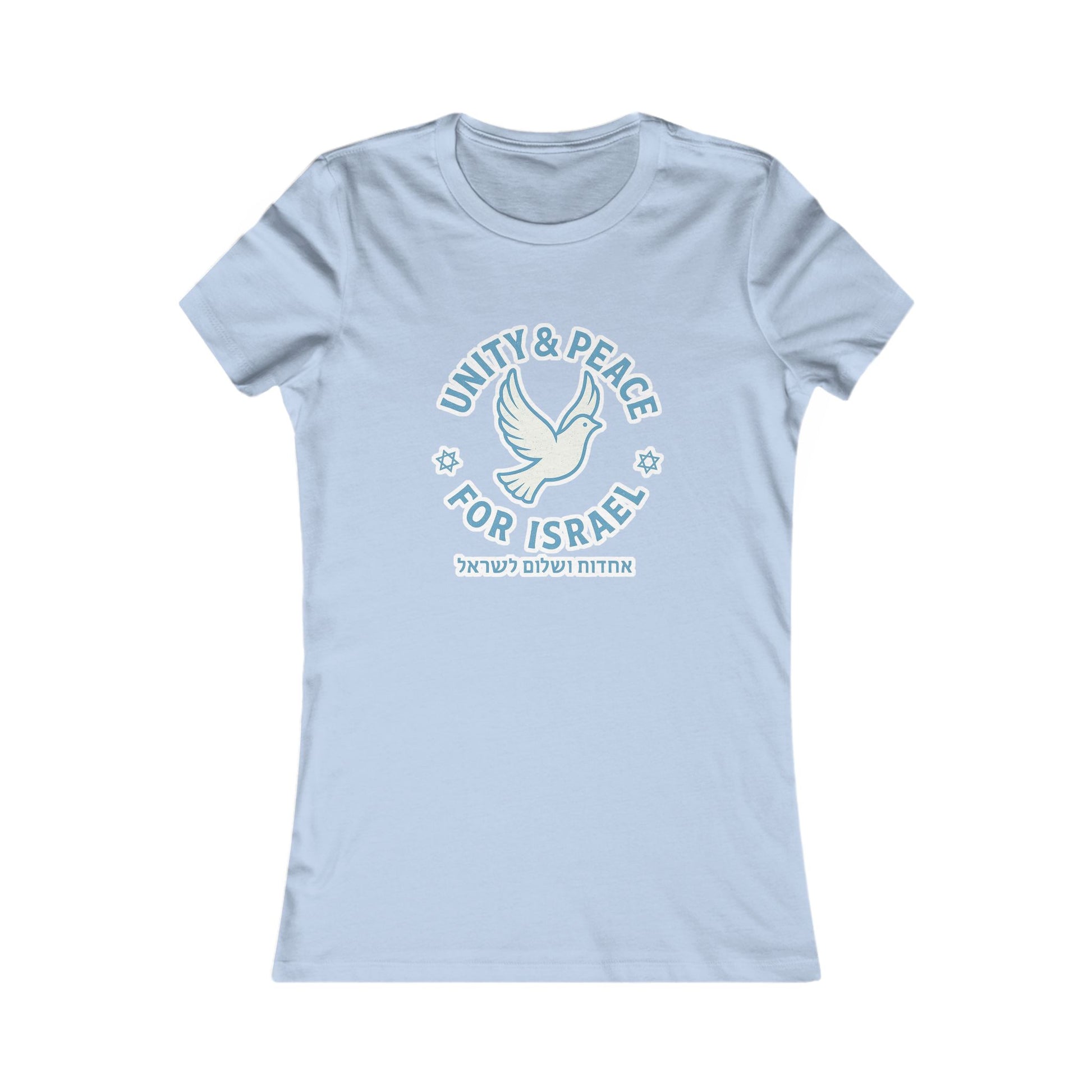 Unity Peace For Israel Women's Favorite Tee - American Zionist