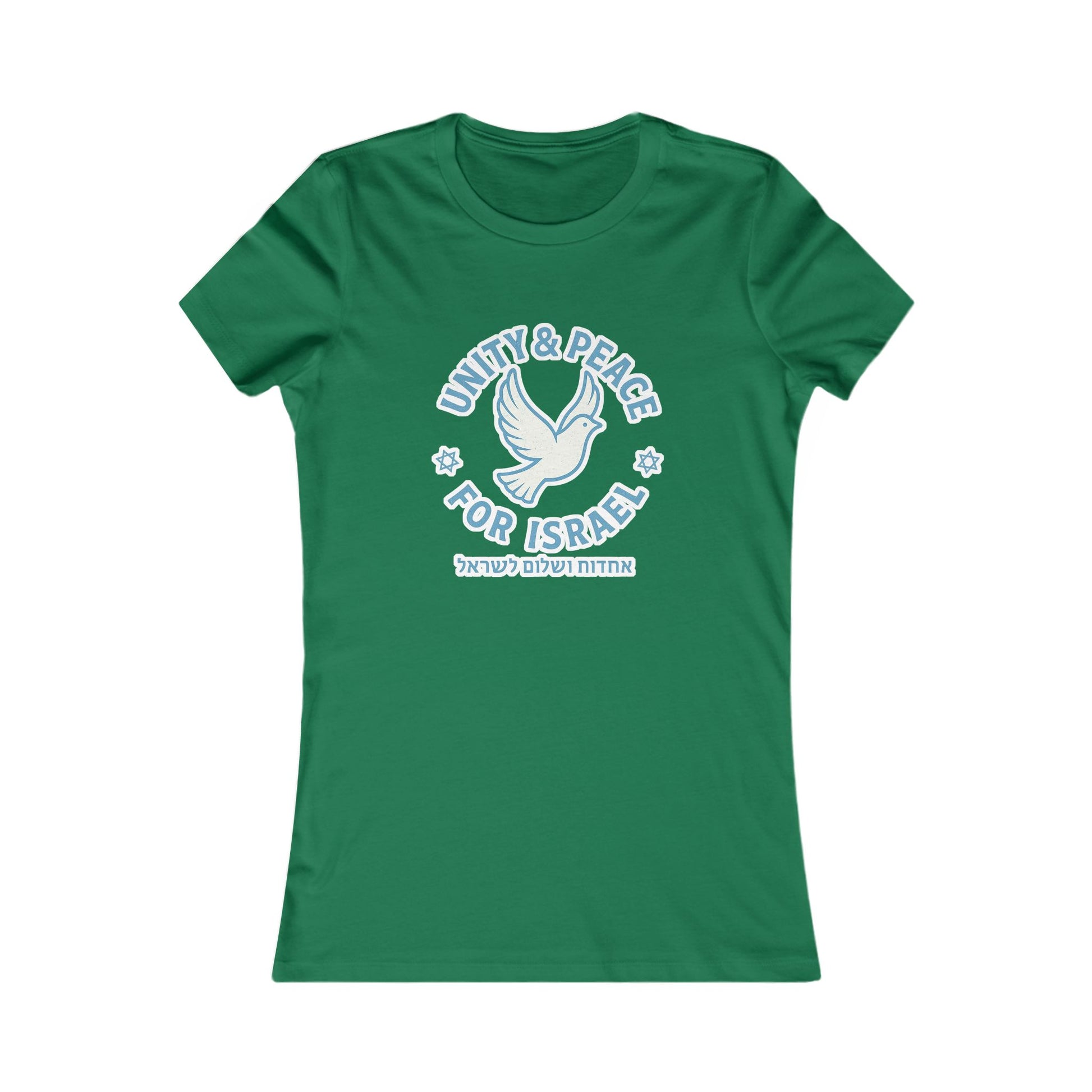 Unity Peace For Israel Women's Favorite Tee - American Zionist