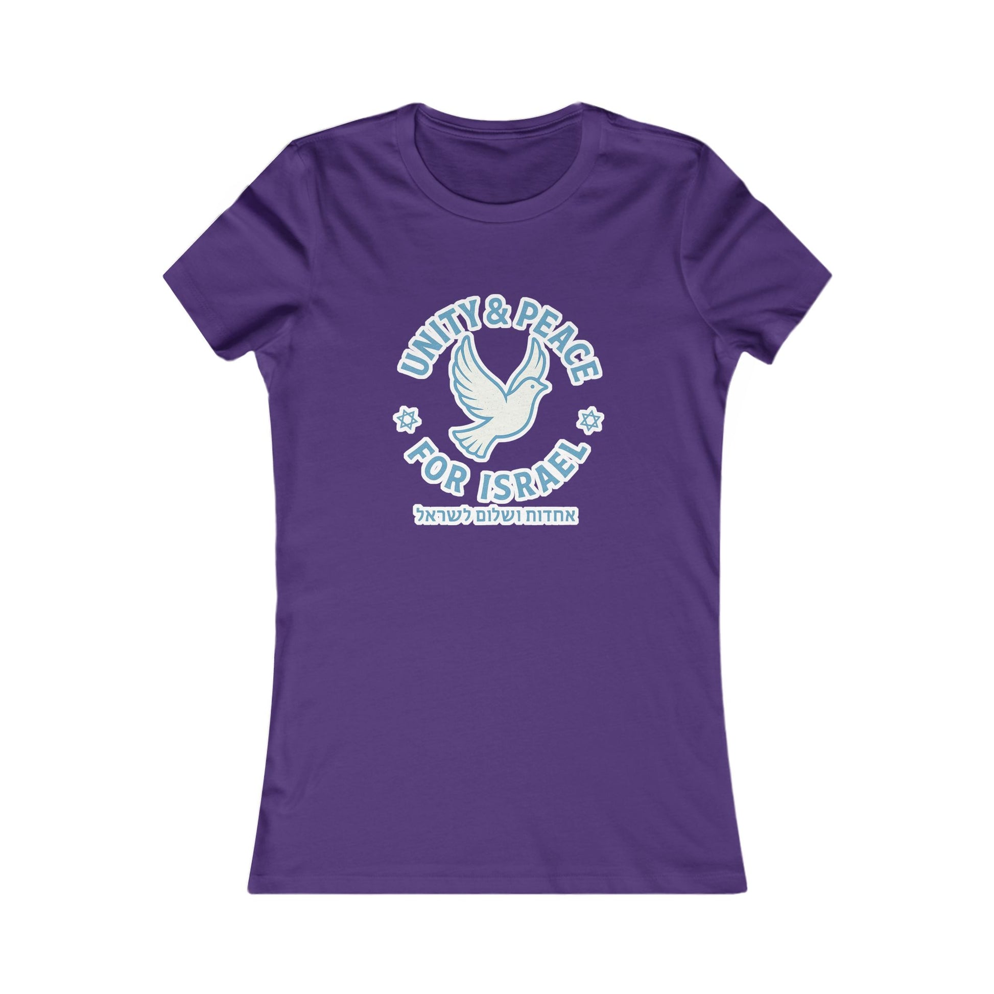 Unity Peace For Israel Women's Favorite Tee - American Zionist