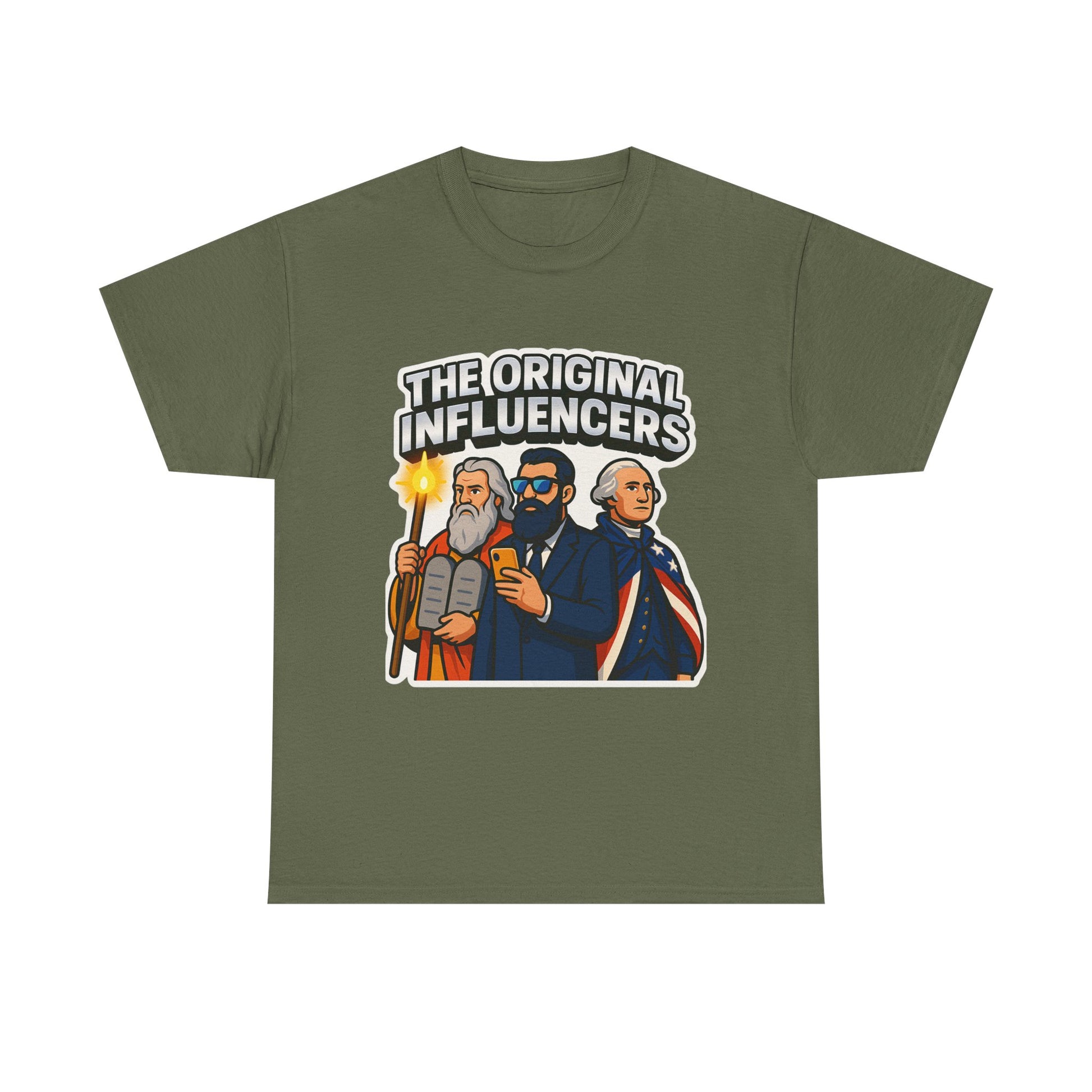 Original Influencers Unisex Heavy Cotton Tee - American Zionist