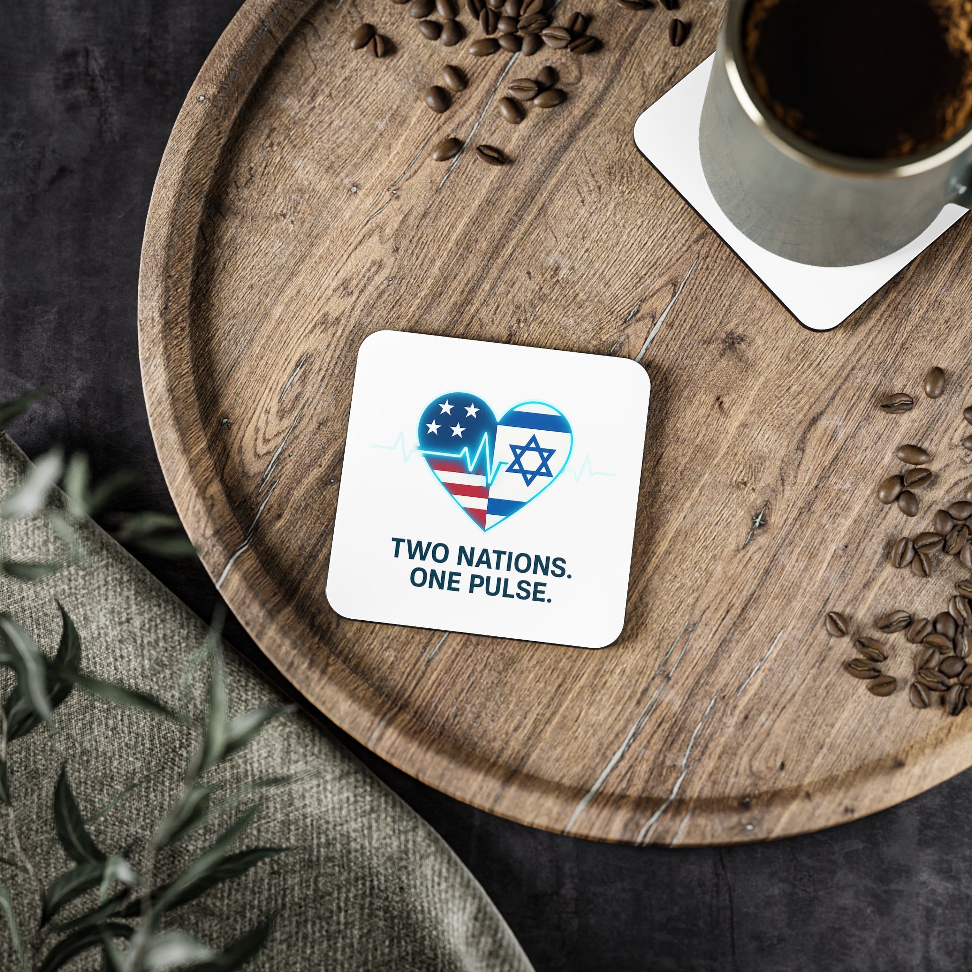 Two Nations. One Pulse Coasters - American Zionist
