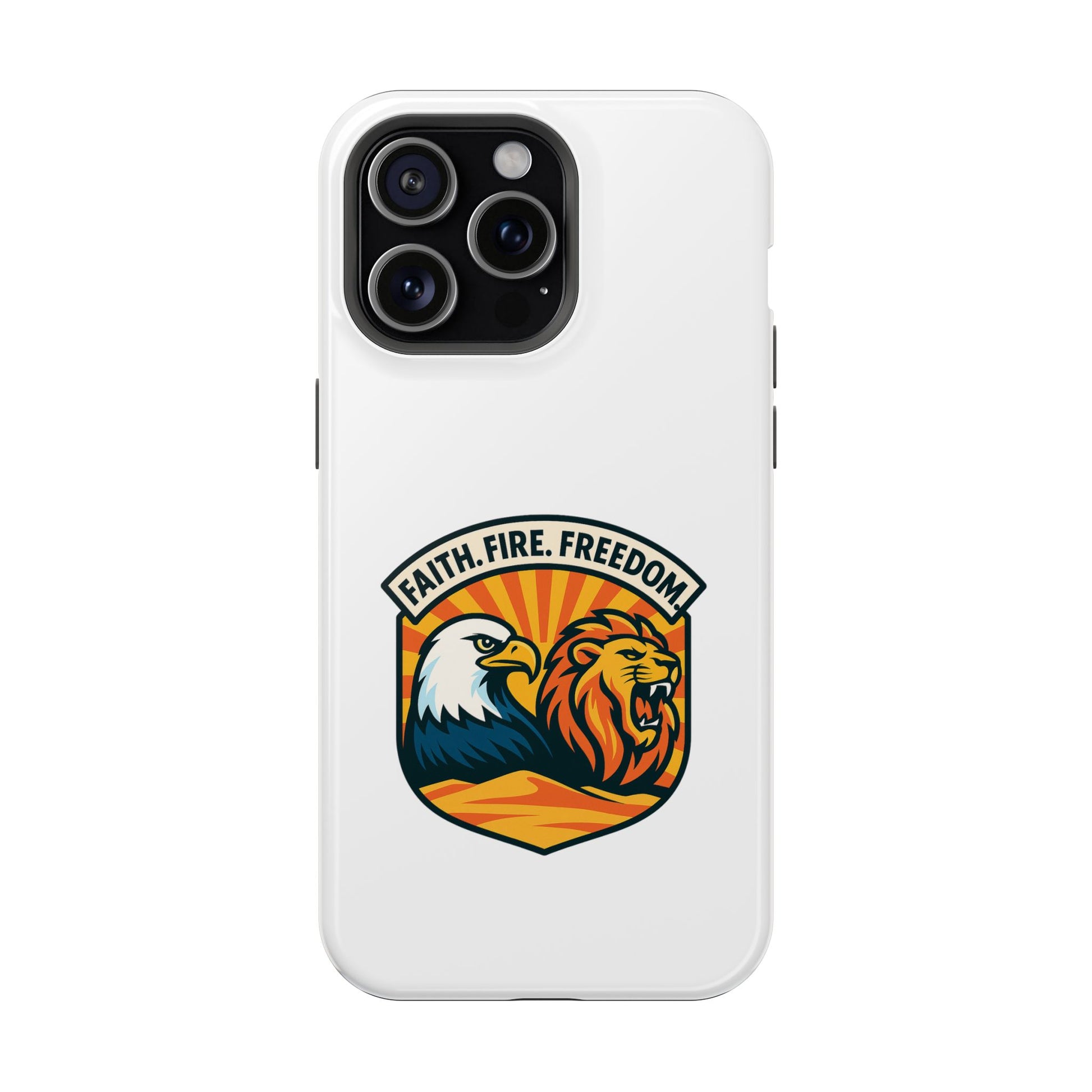Lions Eagles Rise Magnetic Tough Cases - American Zionist