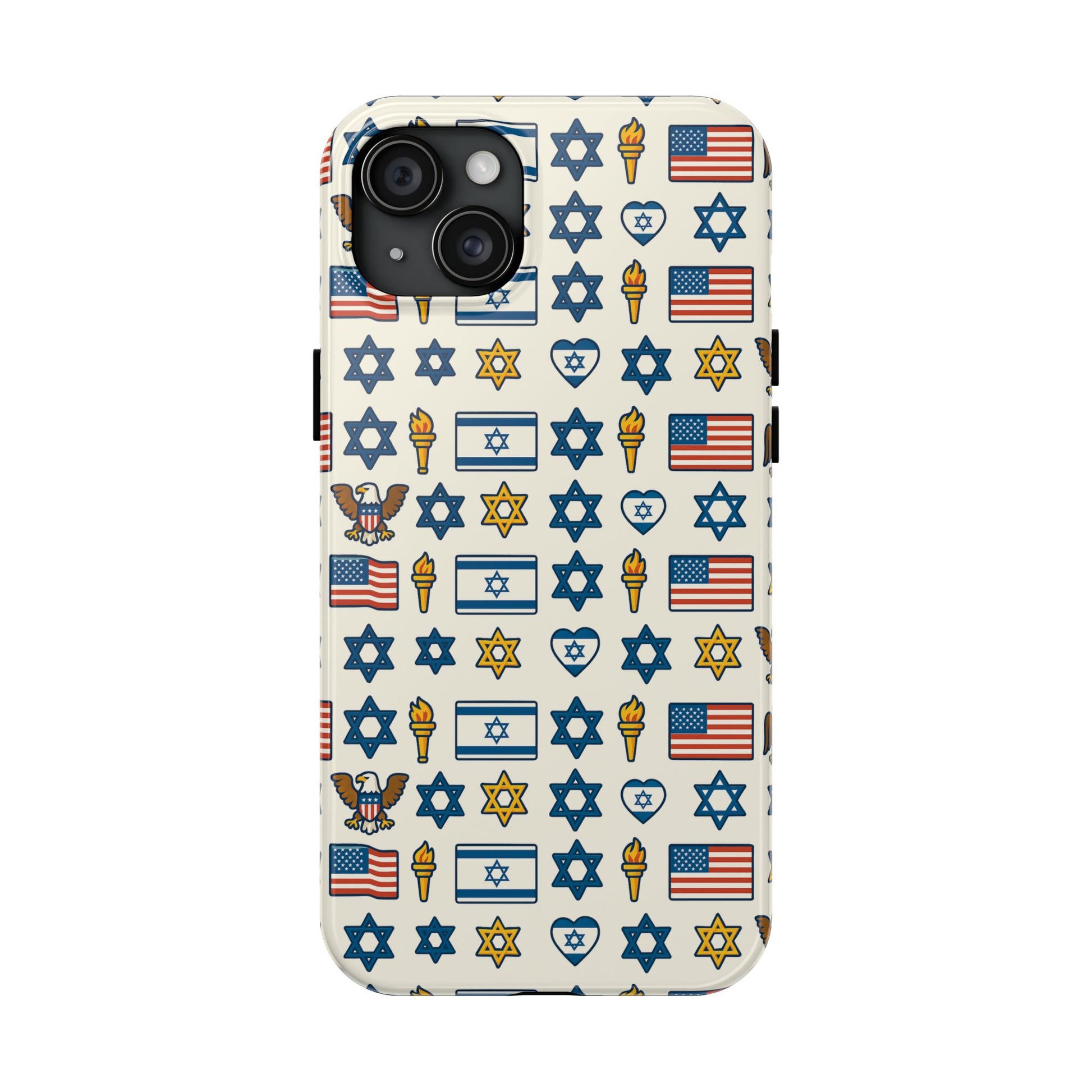 Symbol Of Shared Freedom Tough Phone Cases - American Zionist