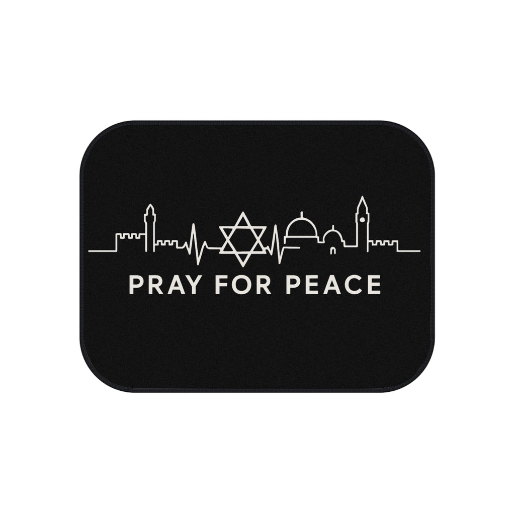Pray For Peace Car Mats (2x Rear) - American Zionist