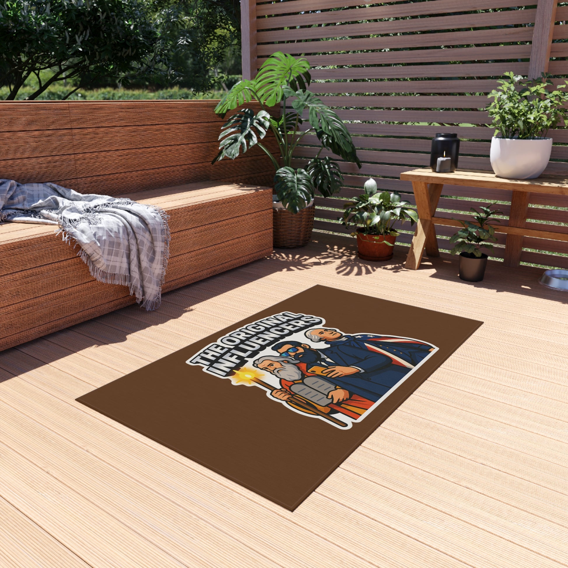 Original Influencers Outdoor Rug - American Zionist
