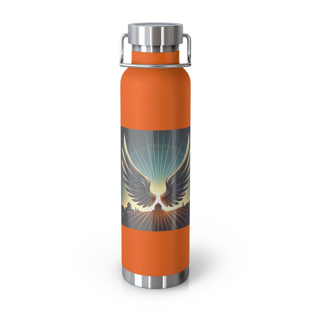 Sunrise Wings Copper Vacuum Insulated Bottle, 22oz