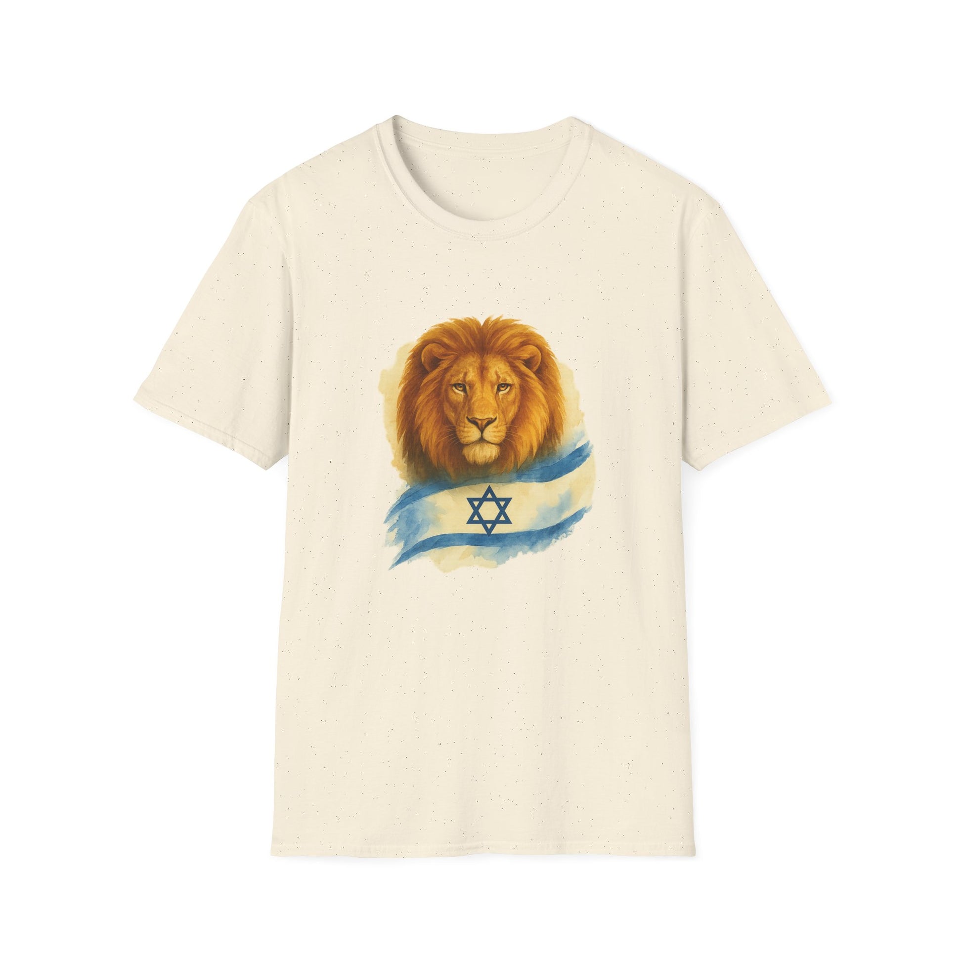 Lion Of Israel Unisex Softstyle T-Shirt - American Zionist