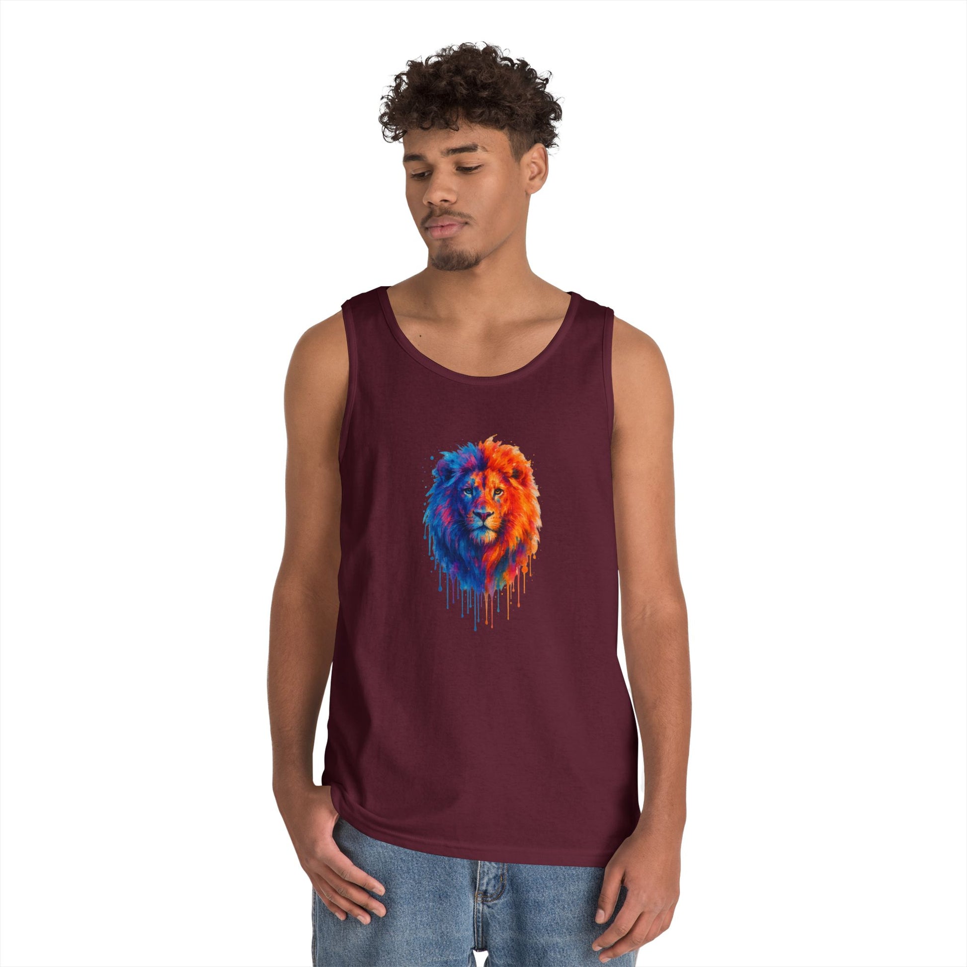 Judah Unleashed Unisex Heavy Cotton Tank Top - American Zionist