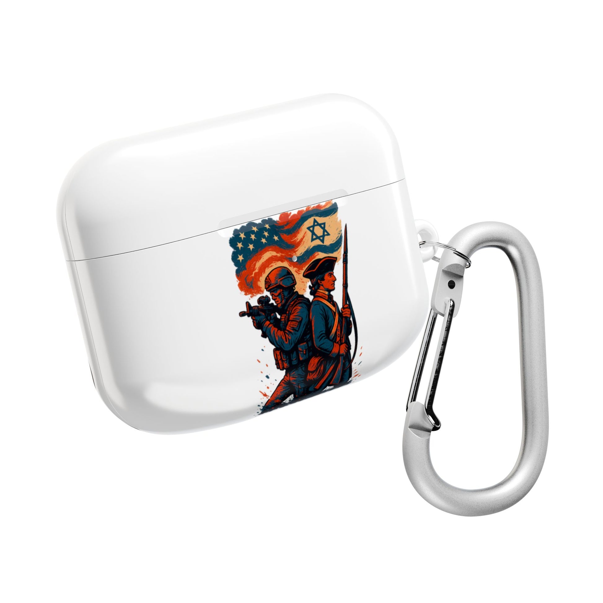 Defenders Across Generations AirPod Cases - American Zionist